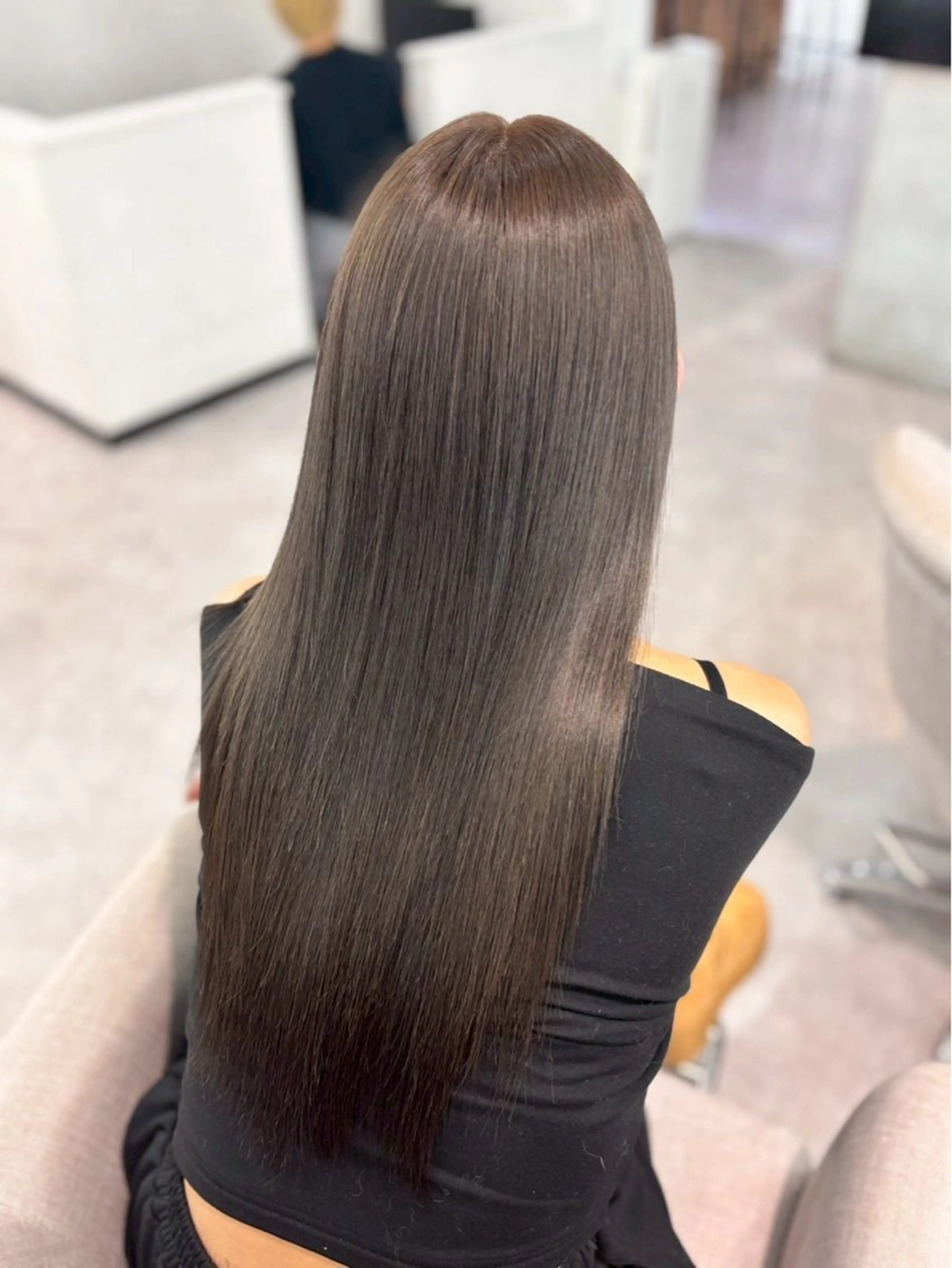 セミロング トリートメント Wixy mimi所属・🌏透明感カラー/ 似合わせ🎨keiのヘアスタイル