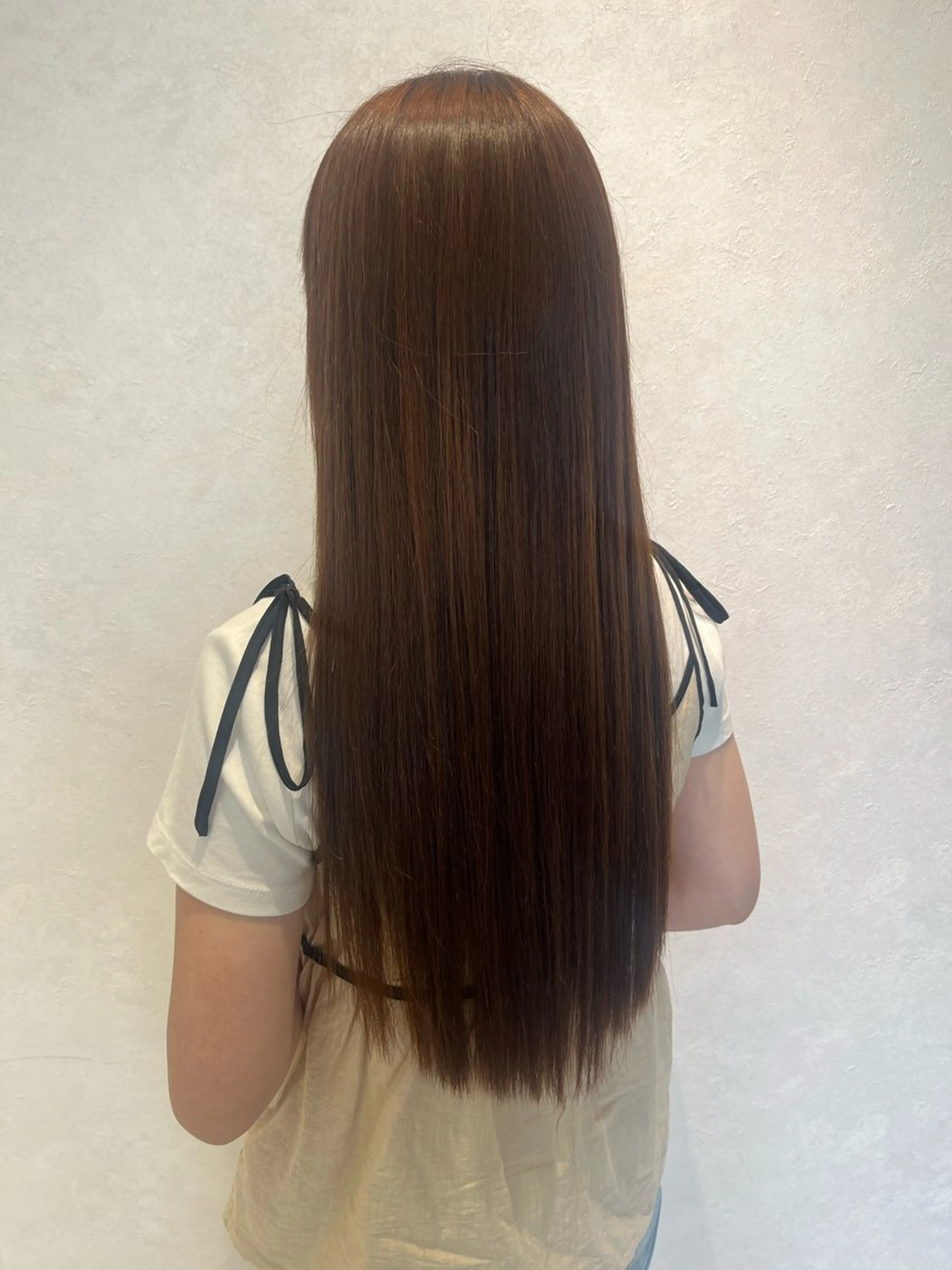 ロング ヘアカラー トリートメント EARTH長岡 🌼渡辺まい🌼のヘアスタイル