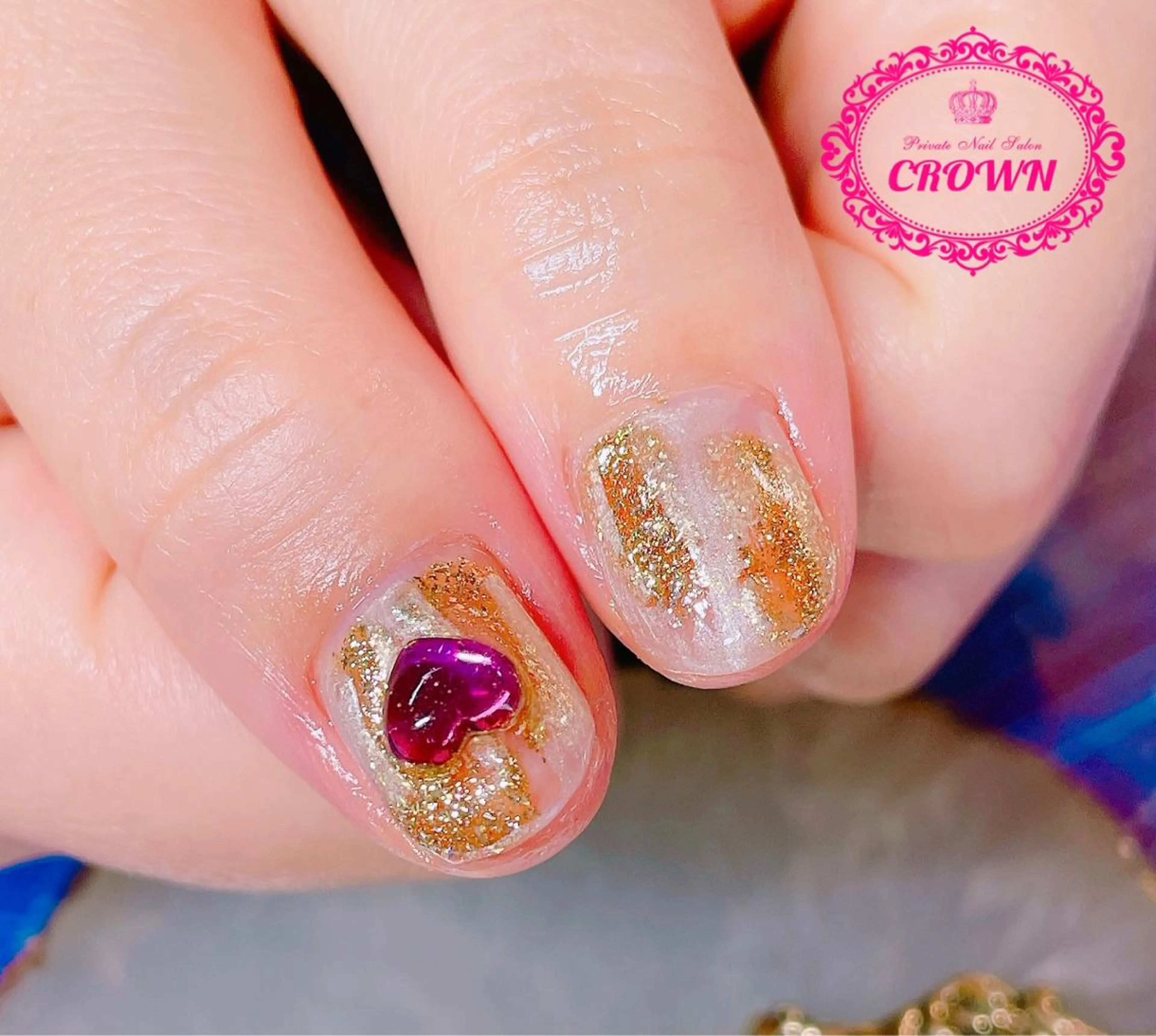 ネイル CROWN プライベートサロンのネイルデザイン