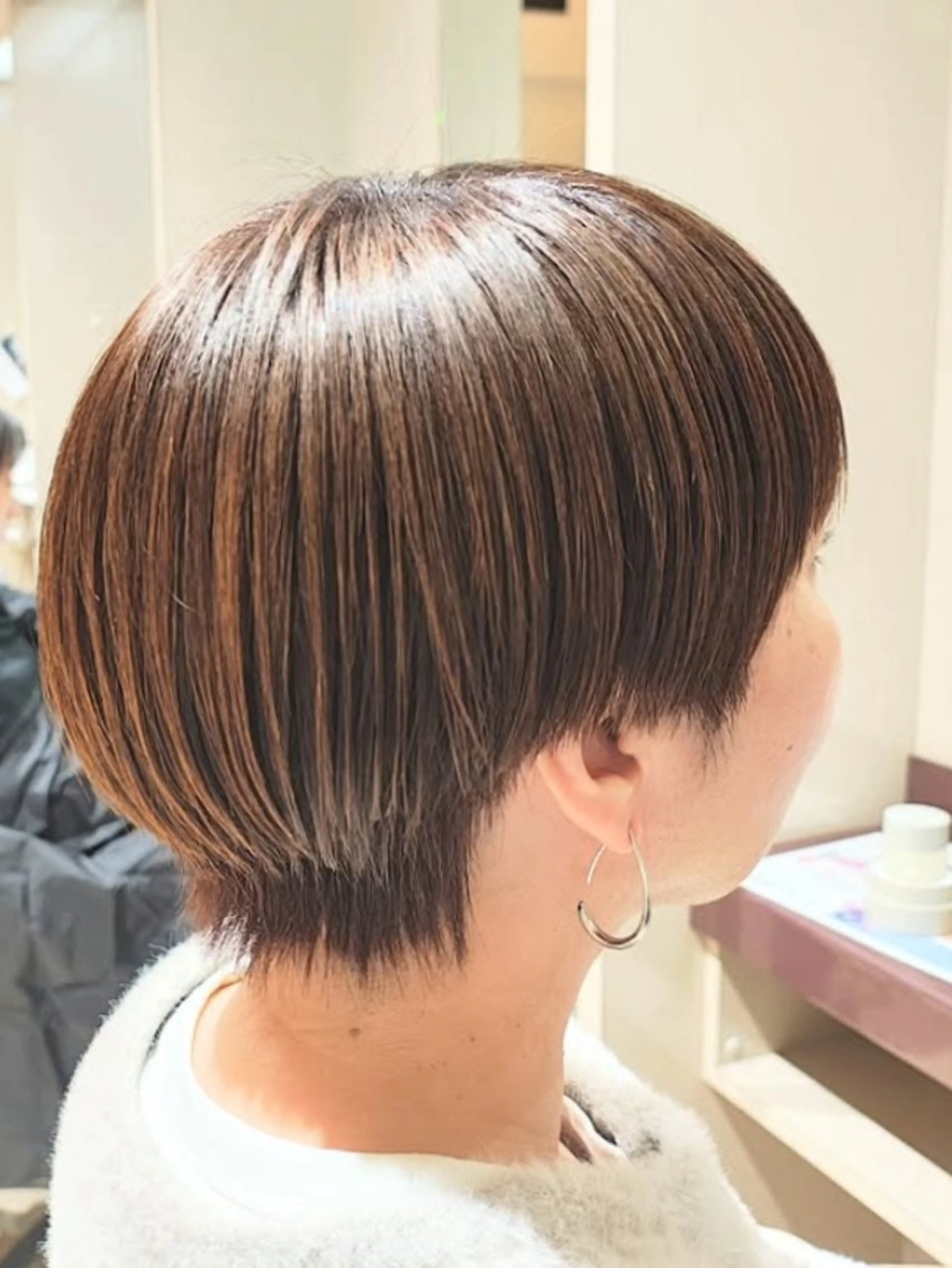 ショート カラー カット ヘアカラー ヘッドスパ 清水 怜子のヘアスタイル