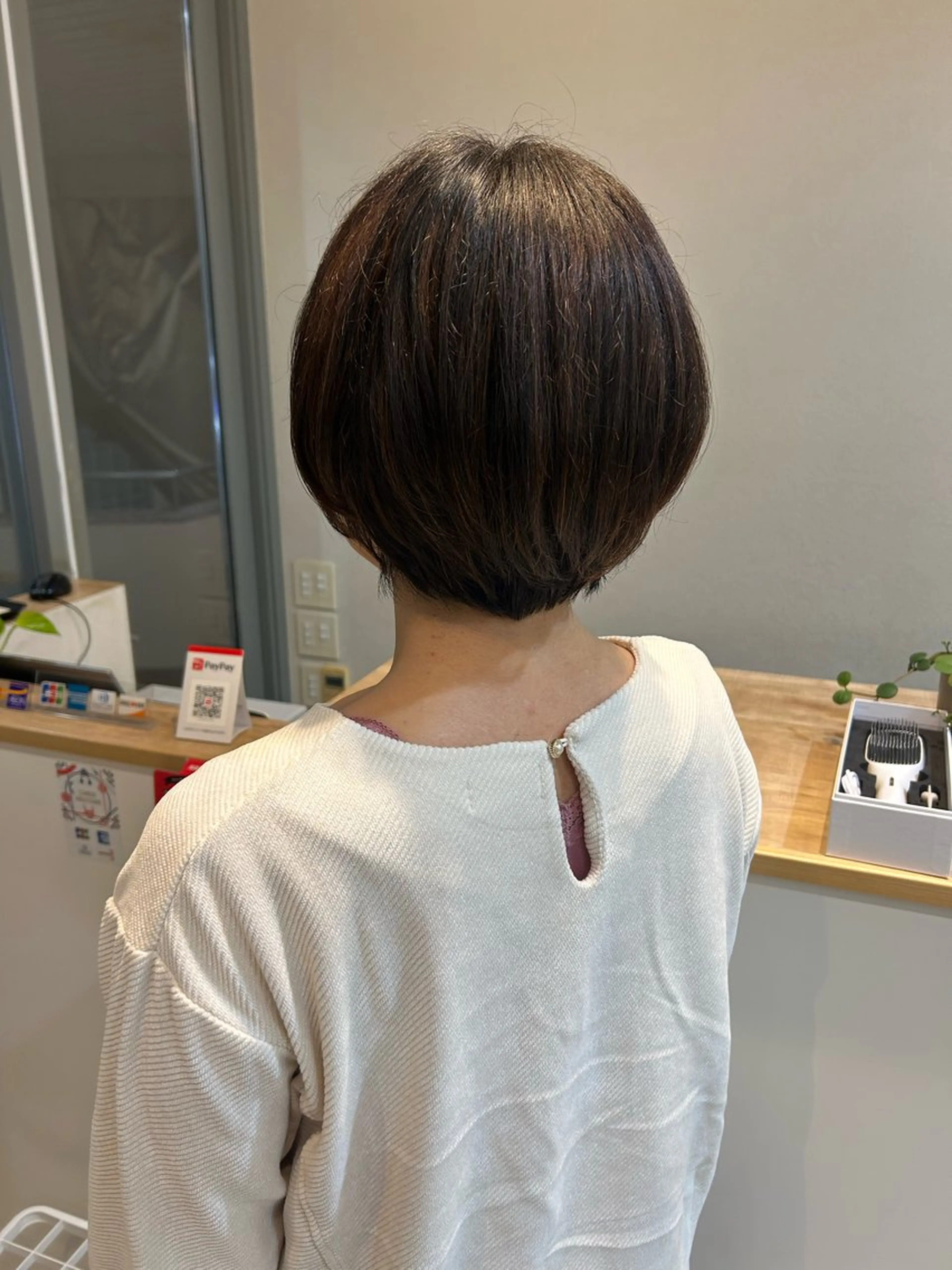 ショート ショートヘア カット ウジイエ ミユウのヘアスタイル