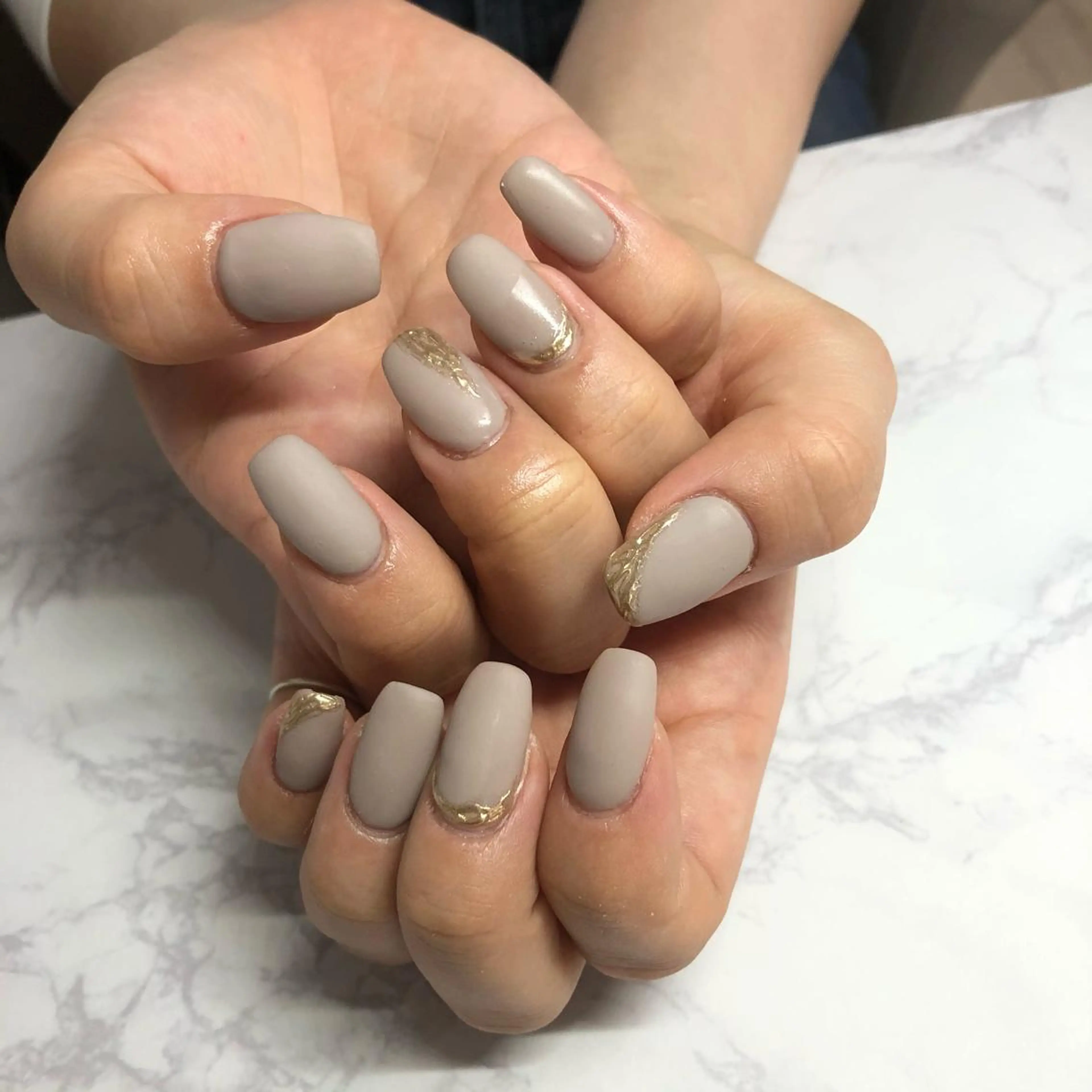 ネイル マットネイル ミラーネイル FELICE ﾌｪﾘｰﾁｪのネイルデザイン