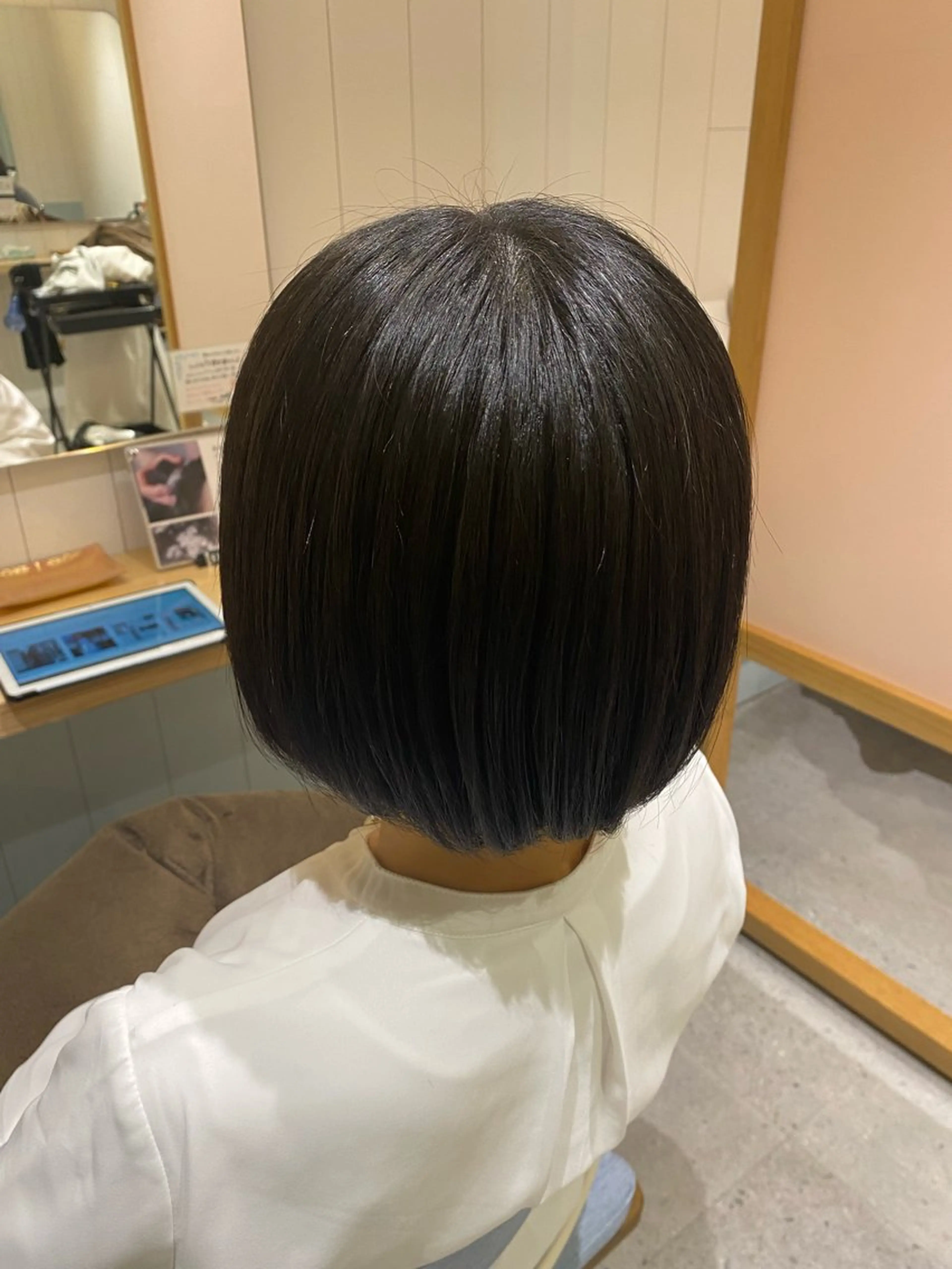 ショート ボブ メンズパーマ・ カット モリヤ🌺のヘアスタイル