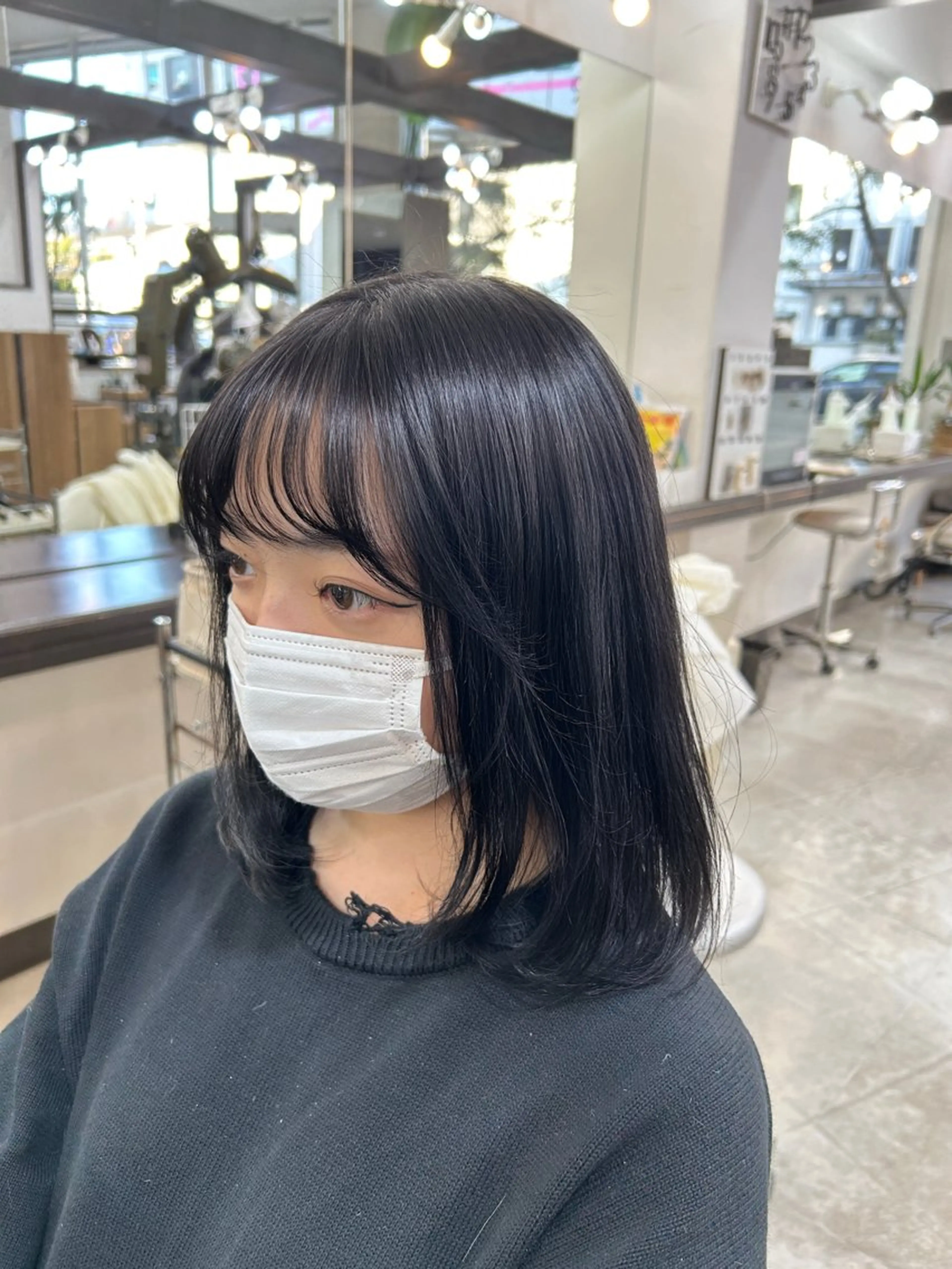 ミディアム hair salon Earnest[アーネスト]Oofuna所属・まつ毛&ヘア earnest山田のマツエク・マツパデザイン