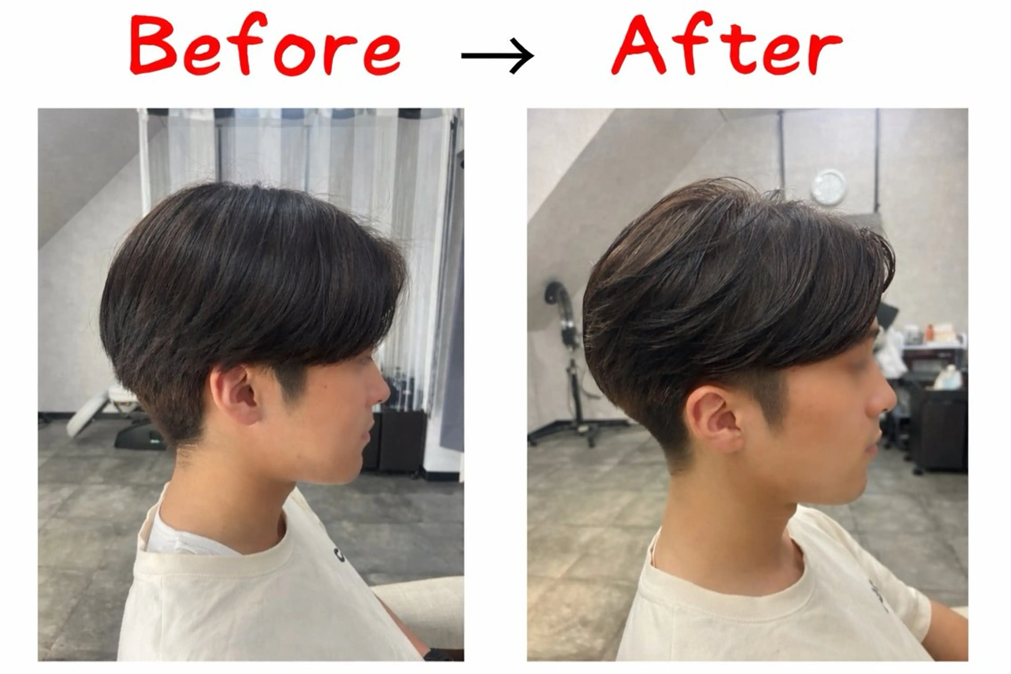 ショート メンズ センターパート メンズ韓国風 ツーブロック 韓国風ヘア カット 樫村 隼人[メンズ特化]のヘアスタイル