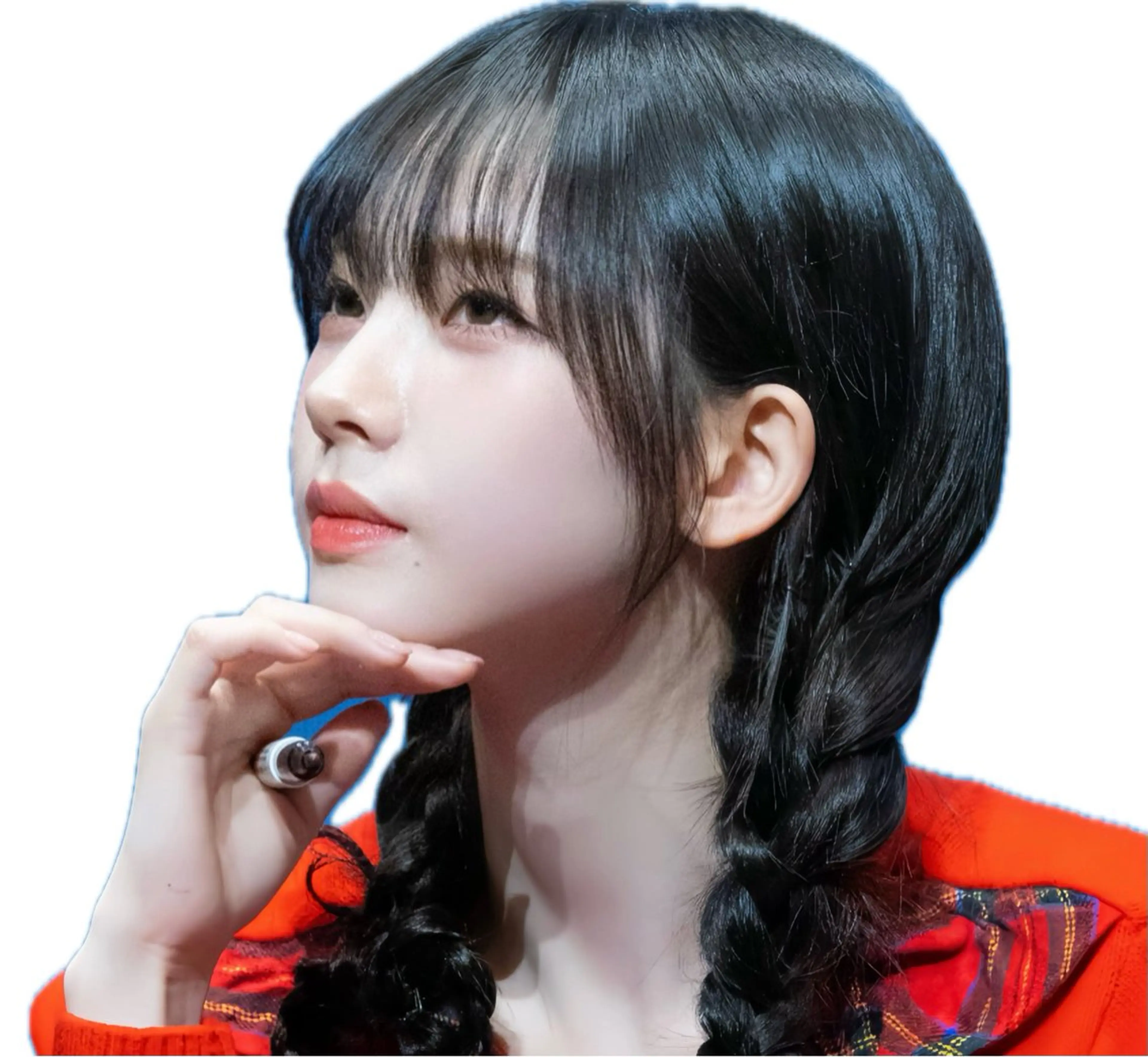 ロング 中顔面短縮 顔まわり新田大翔のヘアスタイル
