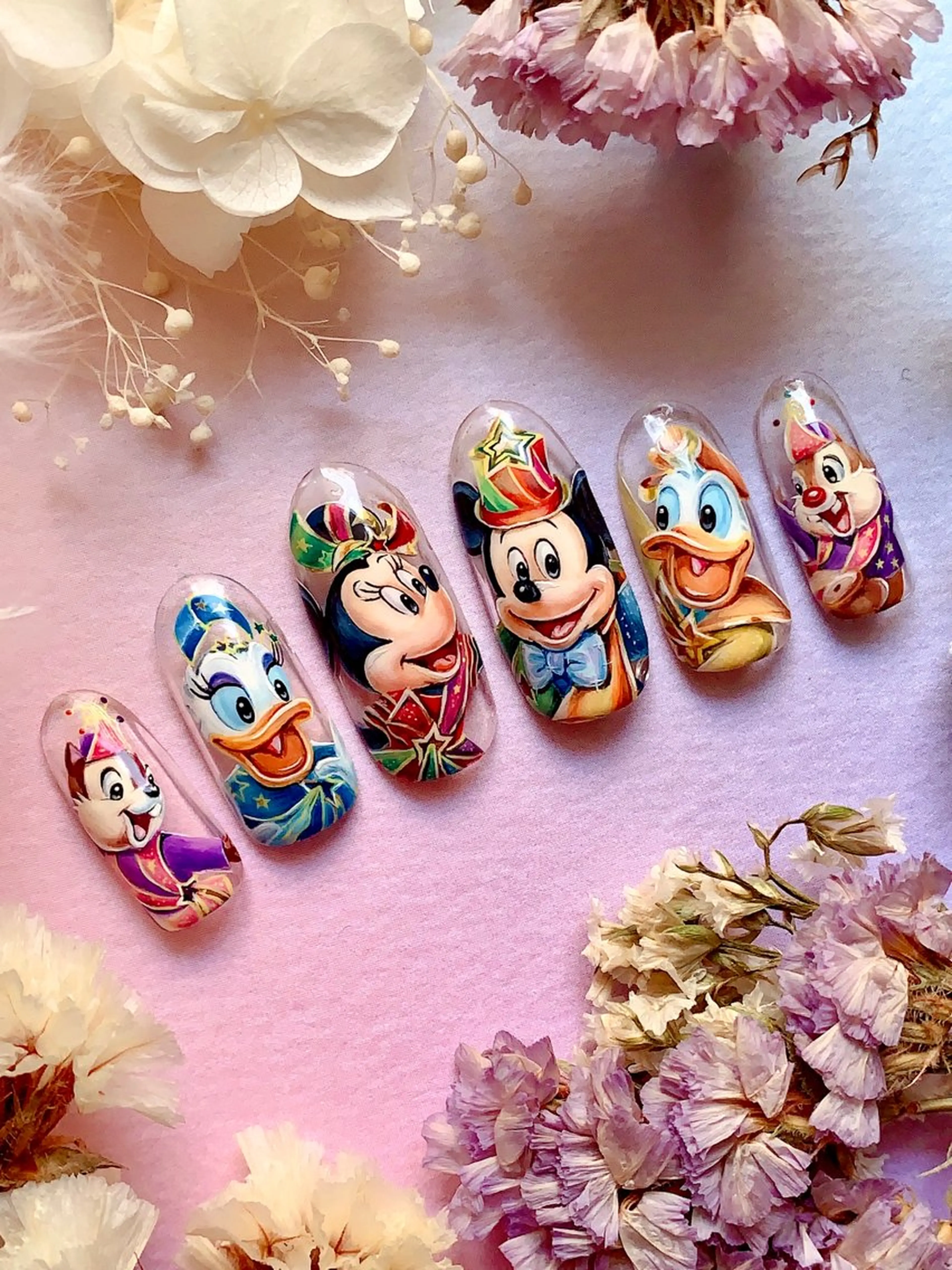 ネイル アートネイル ぷっくりネイル 3Dアートネイル💗 都築レナのネイルデザイン