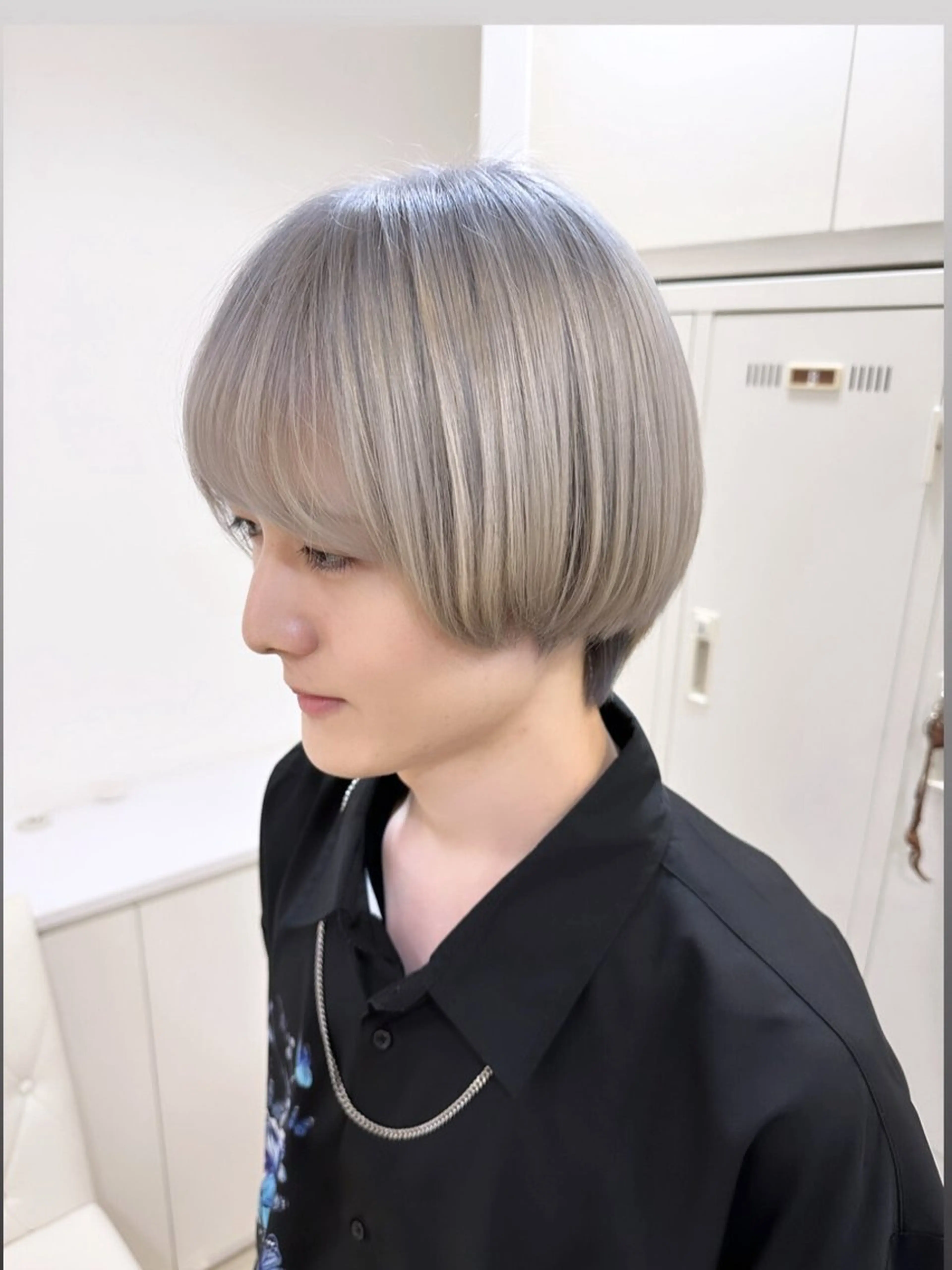 ショート カラー 柔らか透明感カラー/ 内田圭祐のヘアスタイル