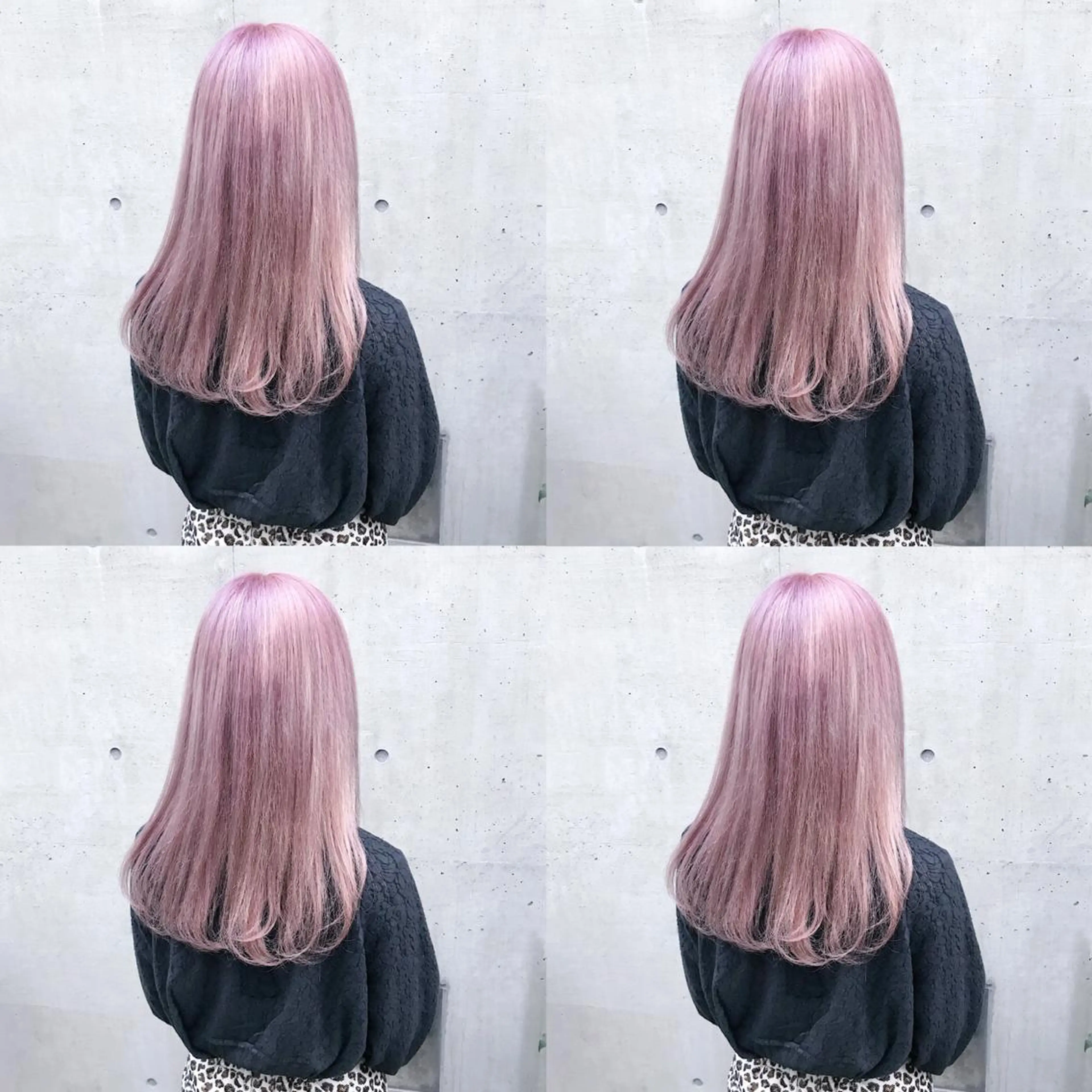 セミロング カラー ヘアアレンジ ヘアカラー トリートメント TAKUMAブリーチ /切りっぱなし🪽のヘアスタイル