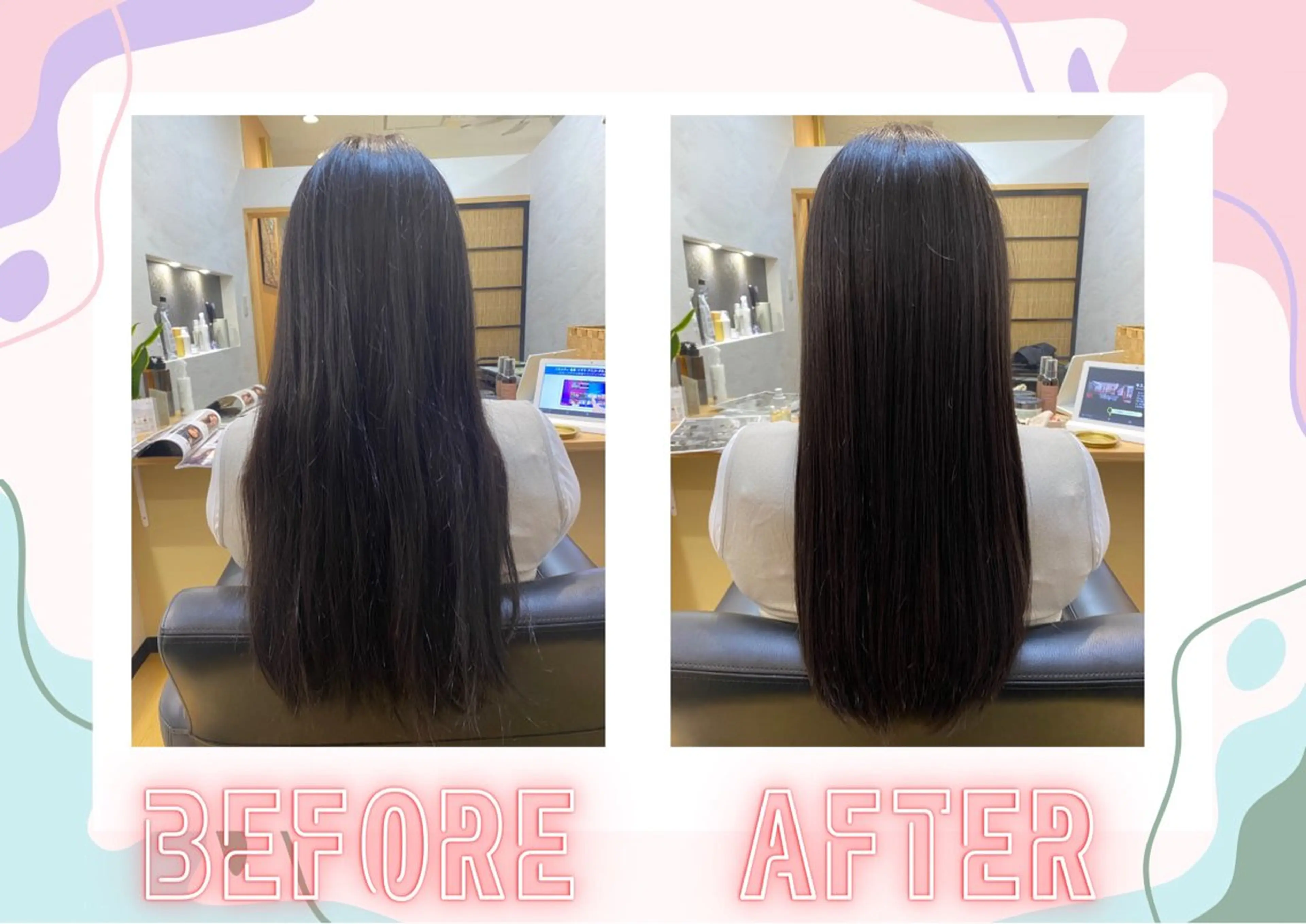 ロング いばやし たかひろのヘアスタイル