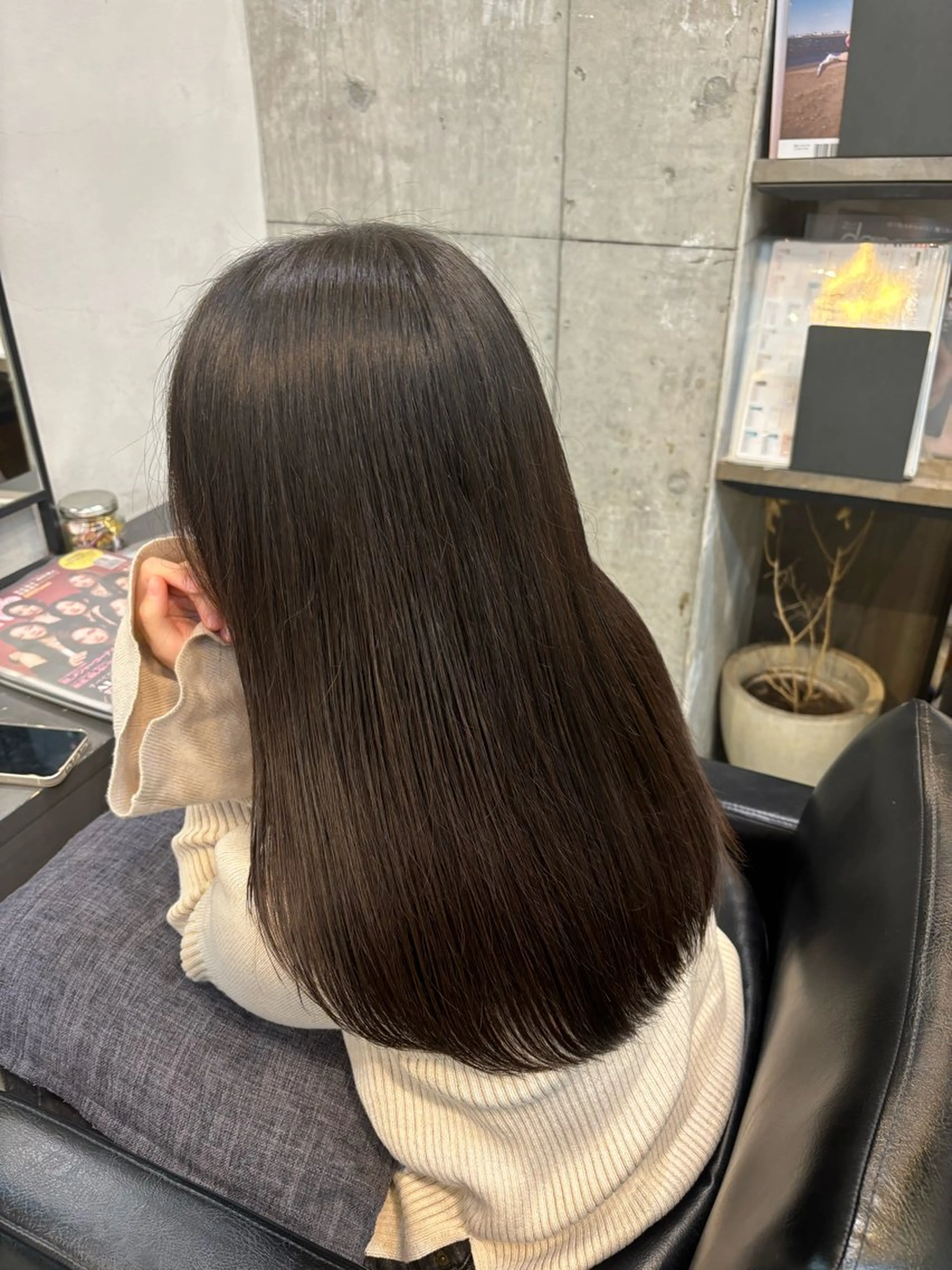 ロング デジタルパーマ／ Maayaのヘアスタイル