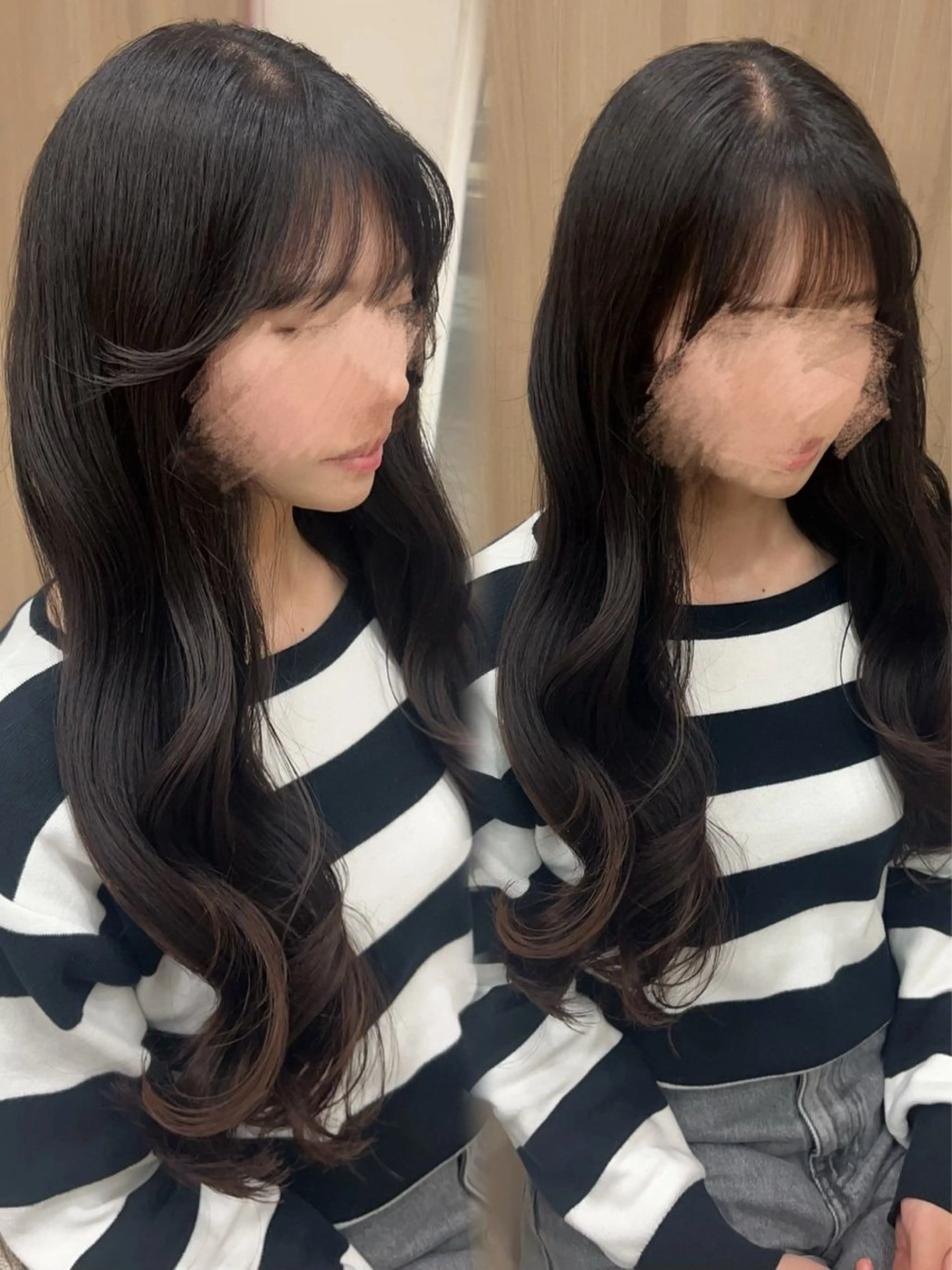 ロング カット 🎀さ こﾁ🎀のヘアスタイル