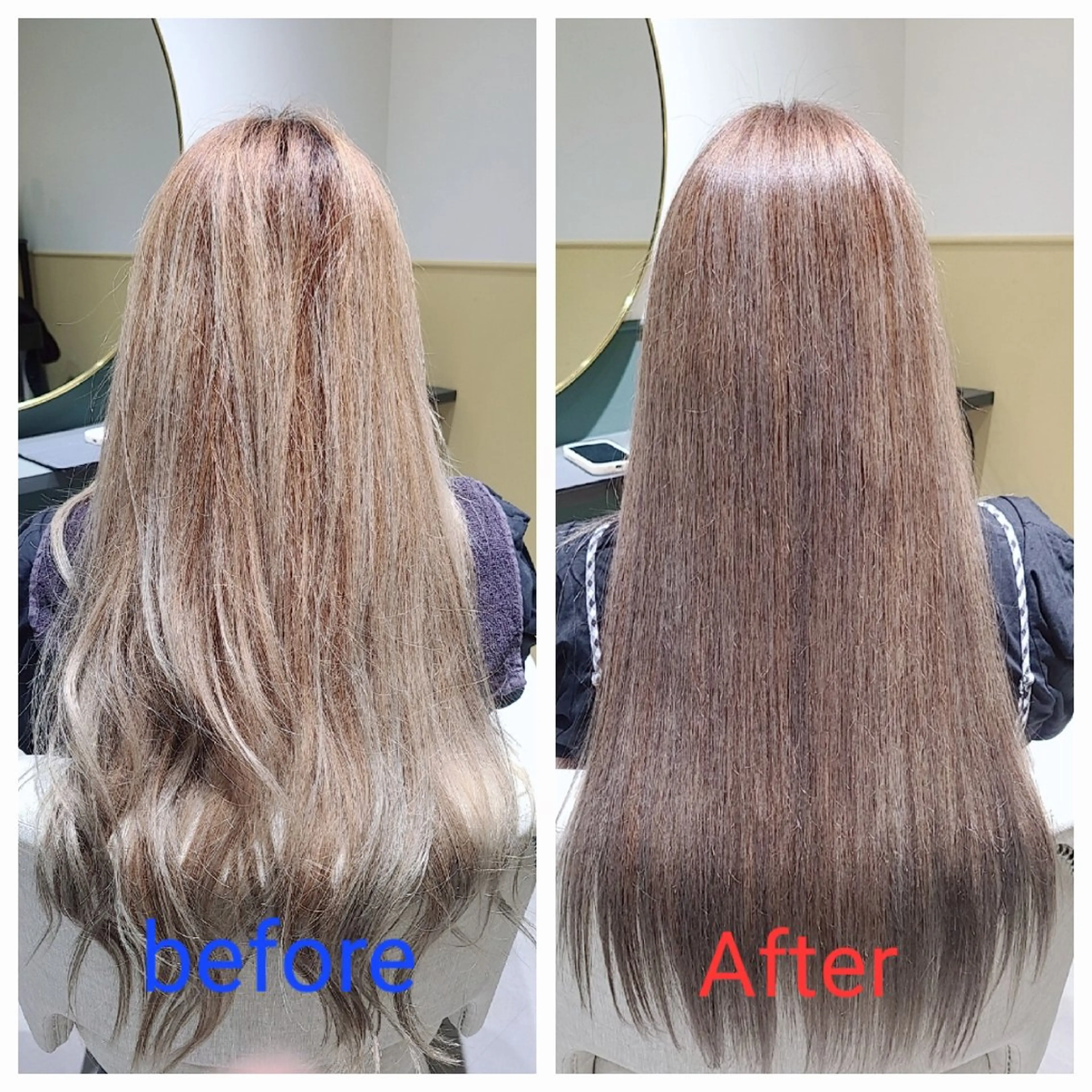 ロング 髪質改善 カット ヘアカラー トリートメント  髪質改善＋艶専門  ✧ オオノのヘアスタイル