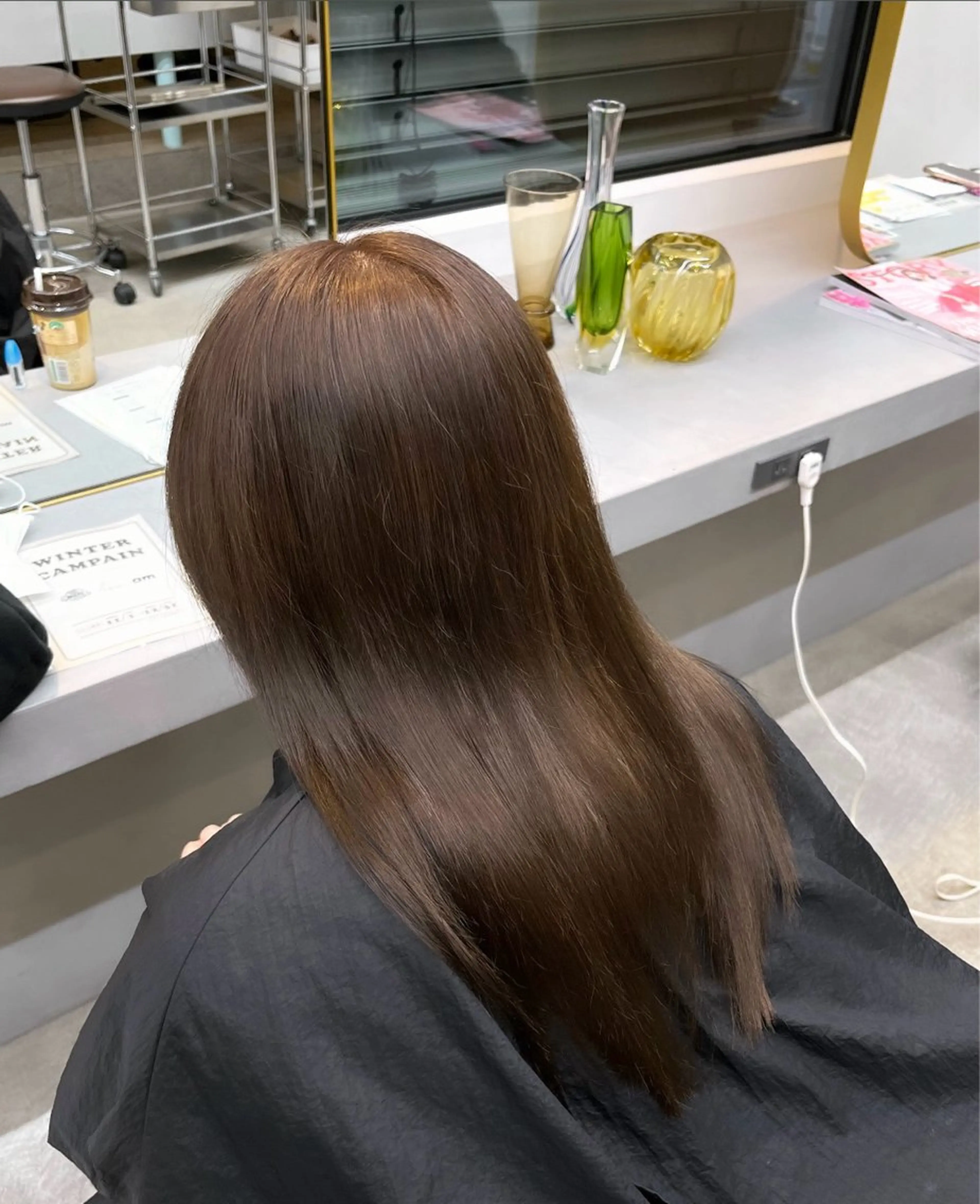 透明感カラー+バイカルテトリートメント ༘*꒱🦋の写真