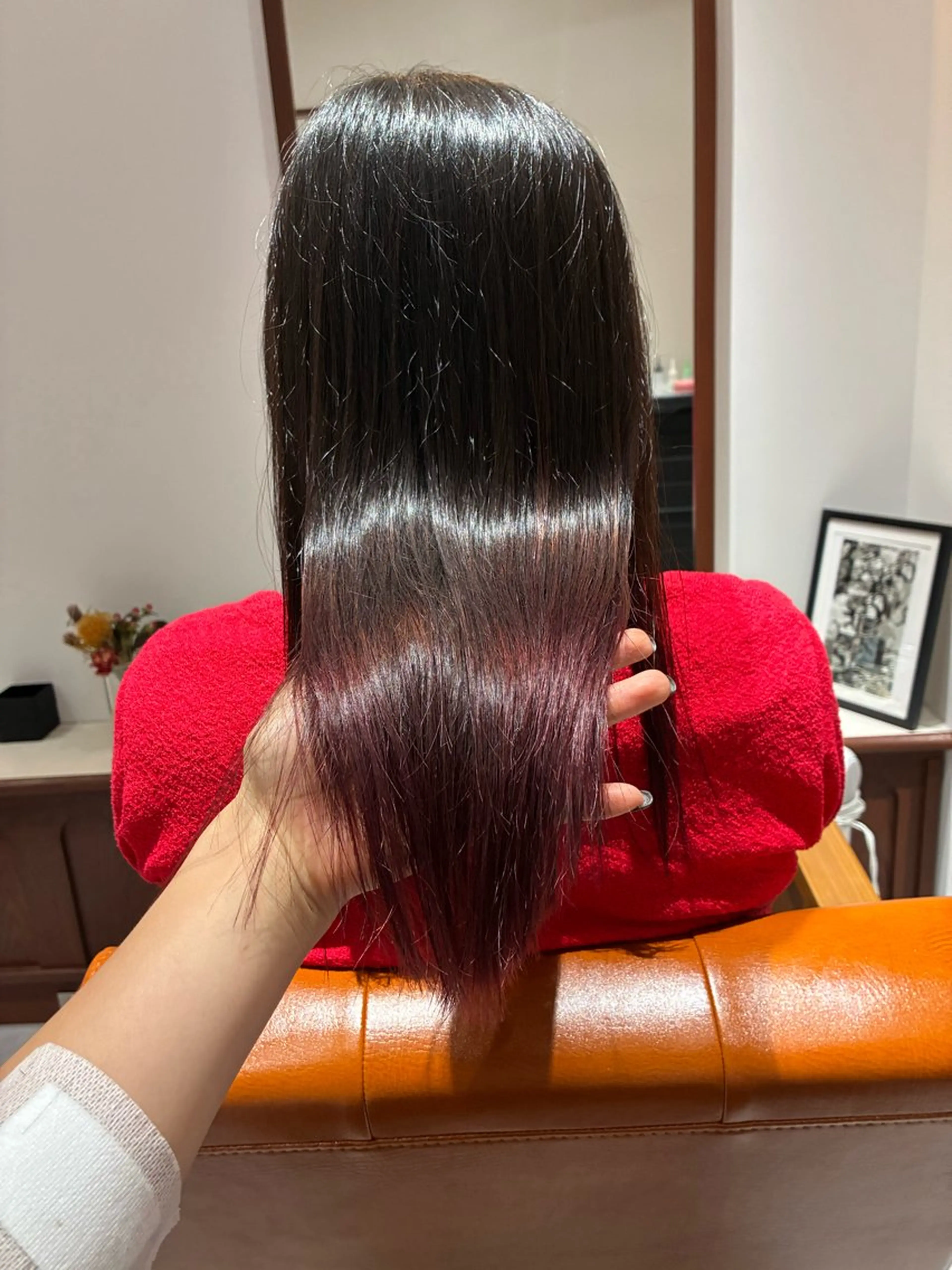 ミディアム カラー ヘアアレンジ カット ヘアカラー 💟Opus/ Mizuki🐕💟のヘアスタイル