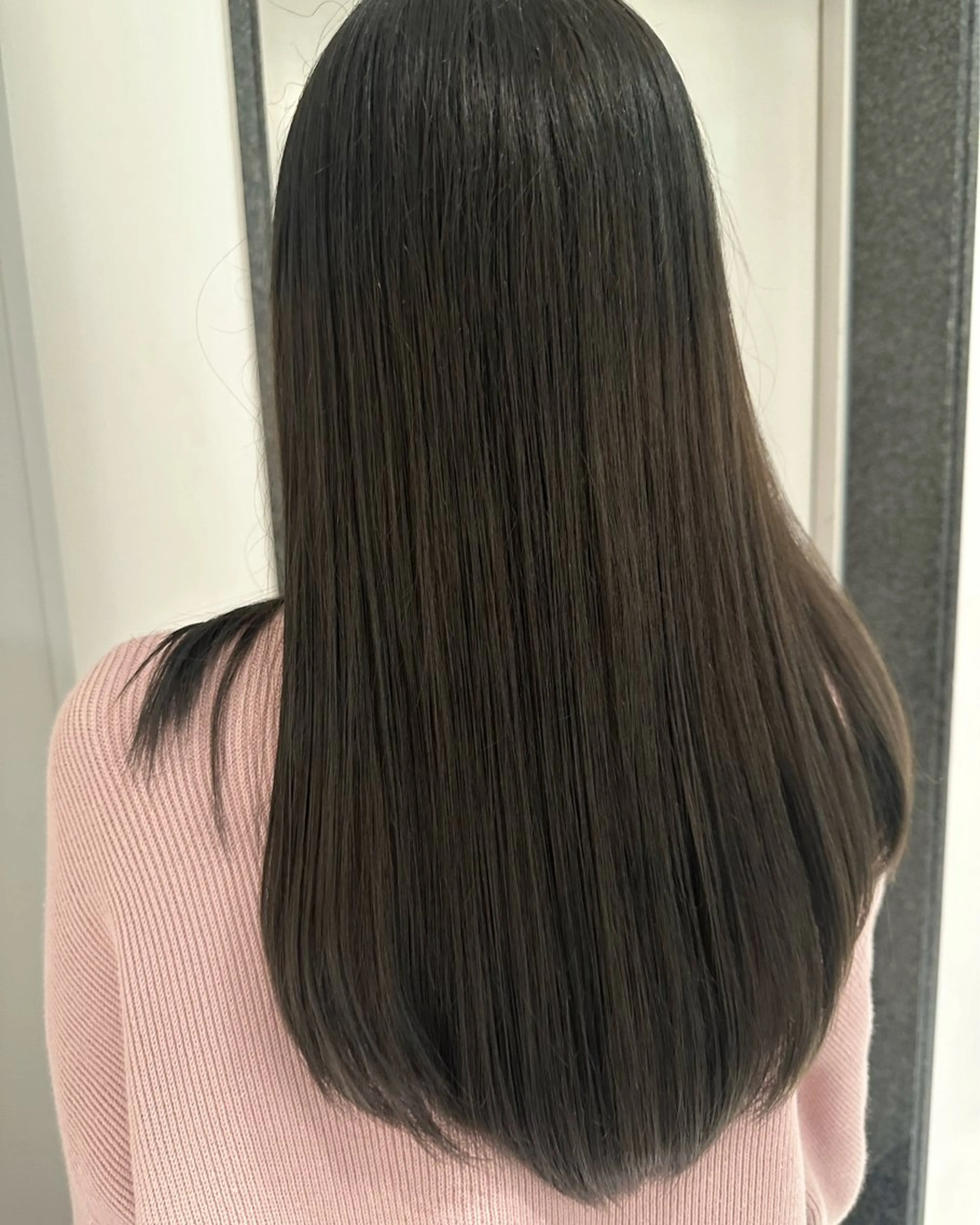 ロング カラー ヘアアレンジ 透明感カラー ヘアカラー オリーブ透明感カラー 表参道/MIKUのヘアスタイル