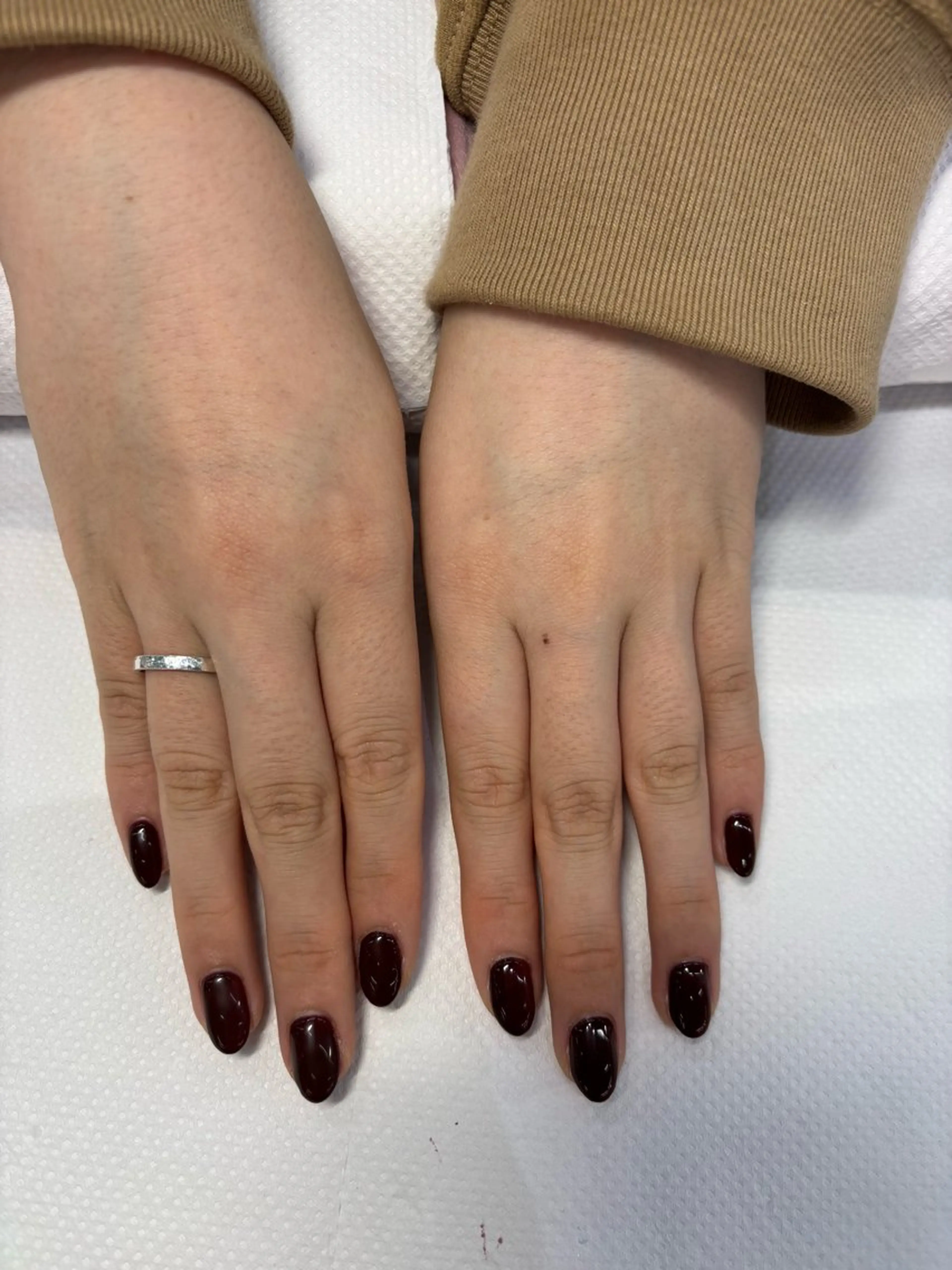 ネイル ワンカラーネイル 清水 麻由のネイルデザイン