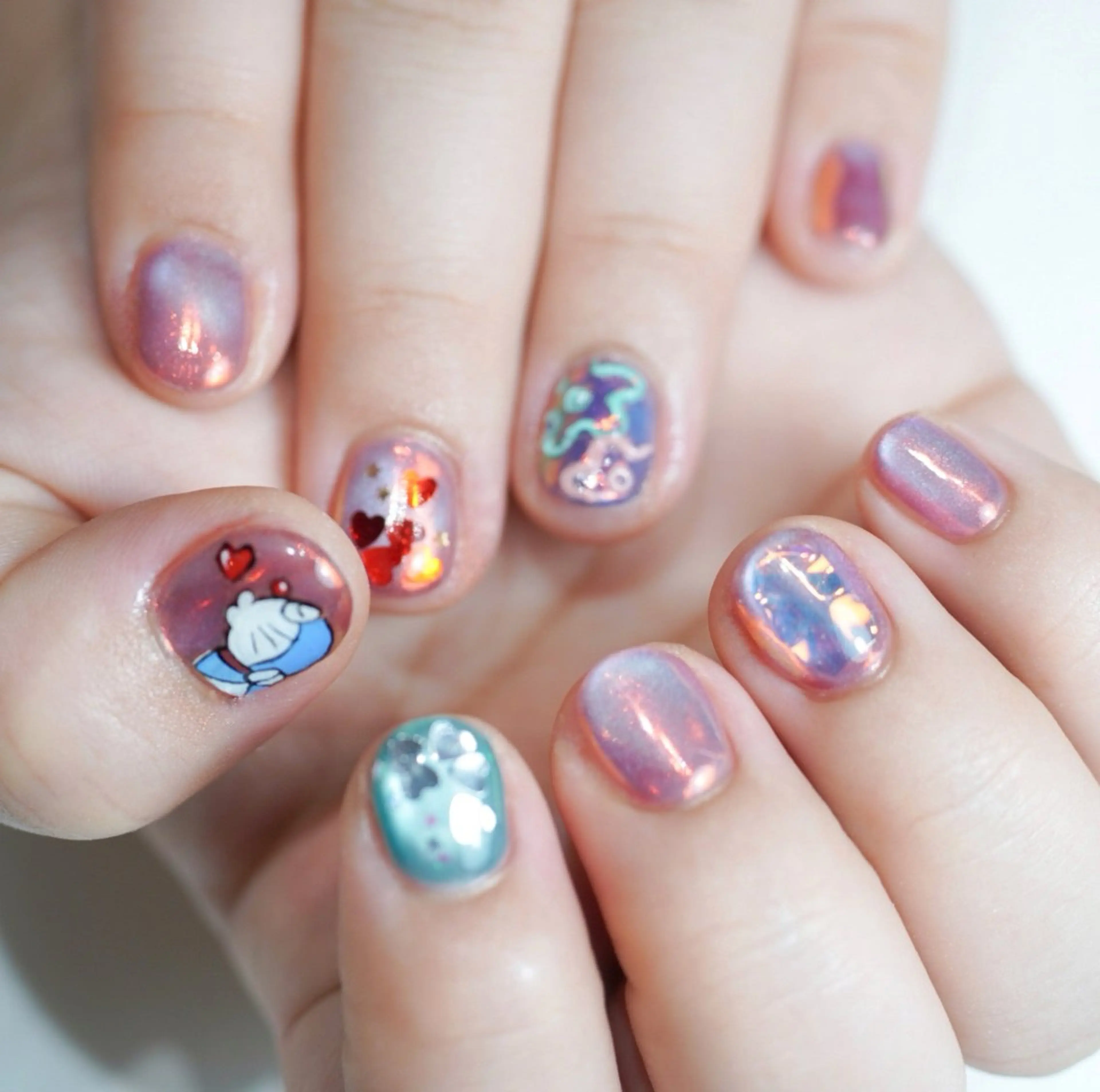 ショート ハンドネイル Re nail所属・Re nailのネイルデザイン