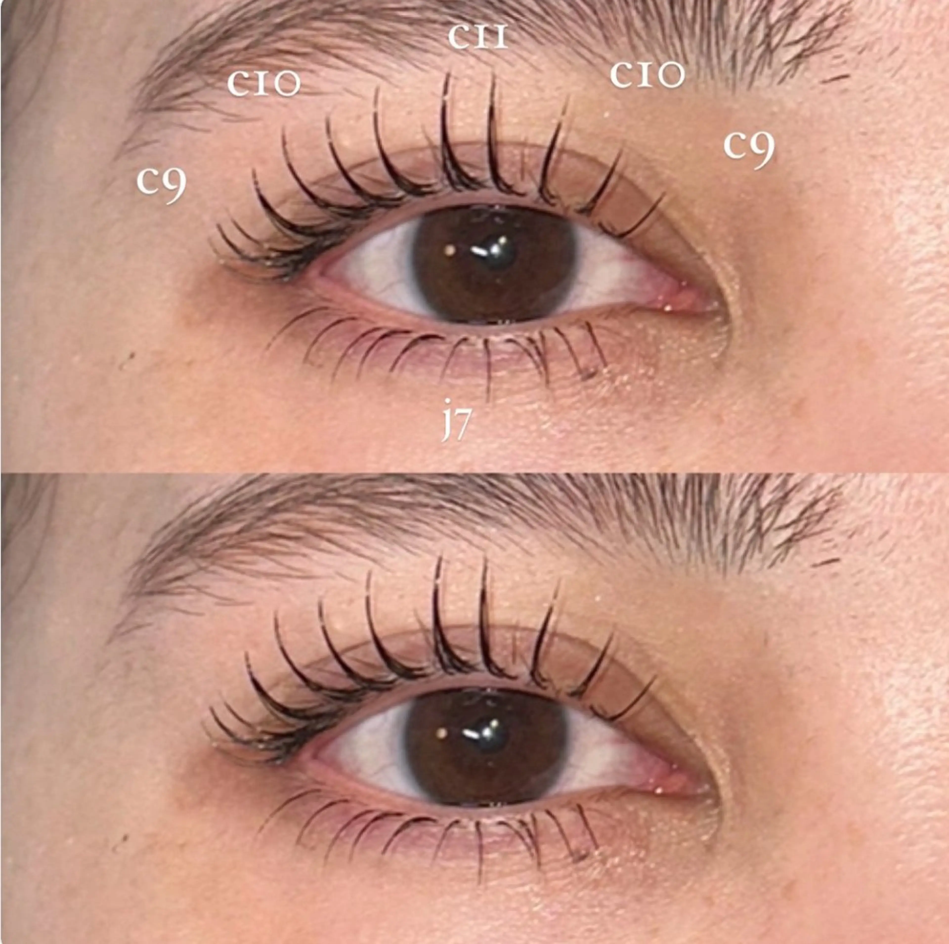 マツエク・マツパ マツエク NORA hinataのマツエク・マツパデザイン