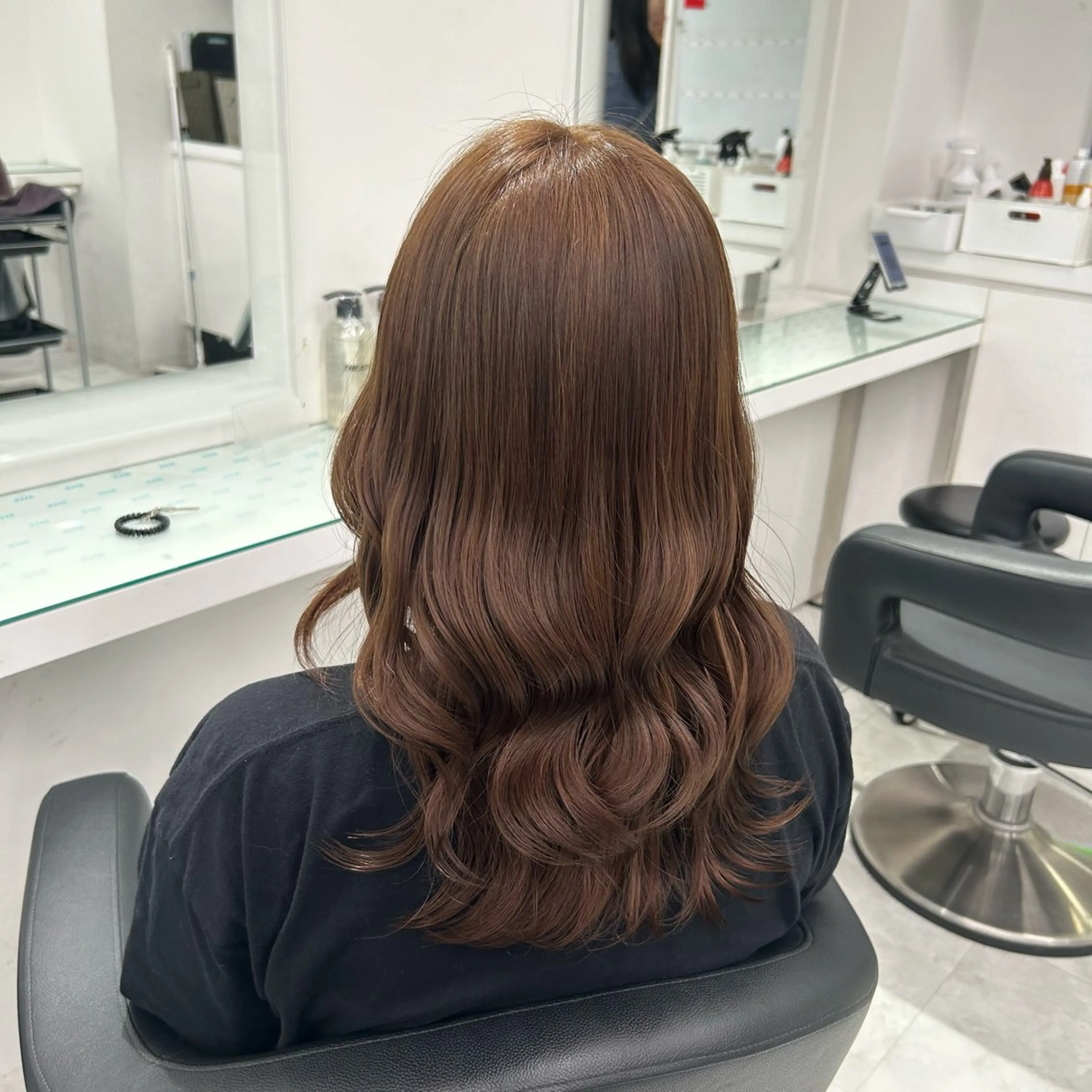 セミロング 🤍大人っぽ韓国暗髪 🤍Asuka🤍のヘアスタイル