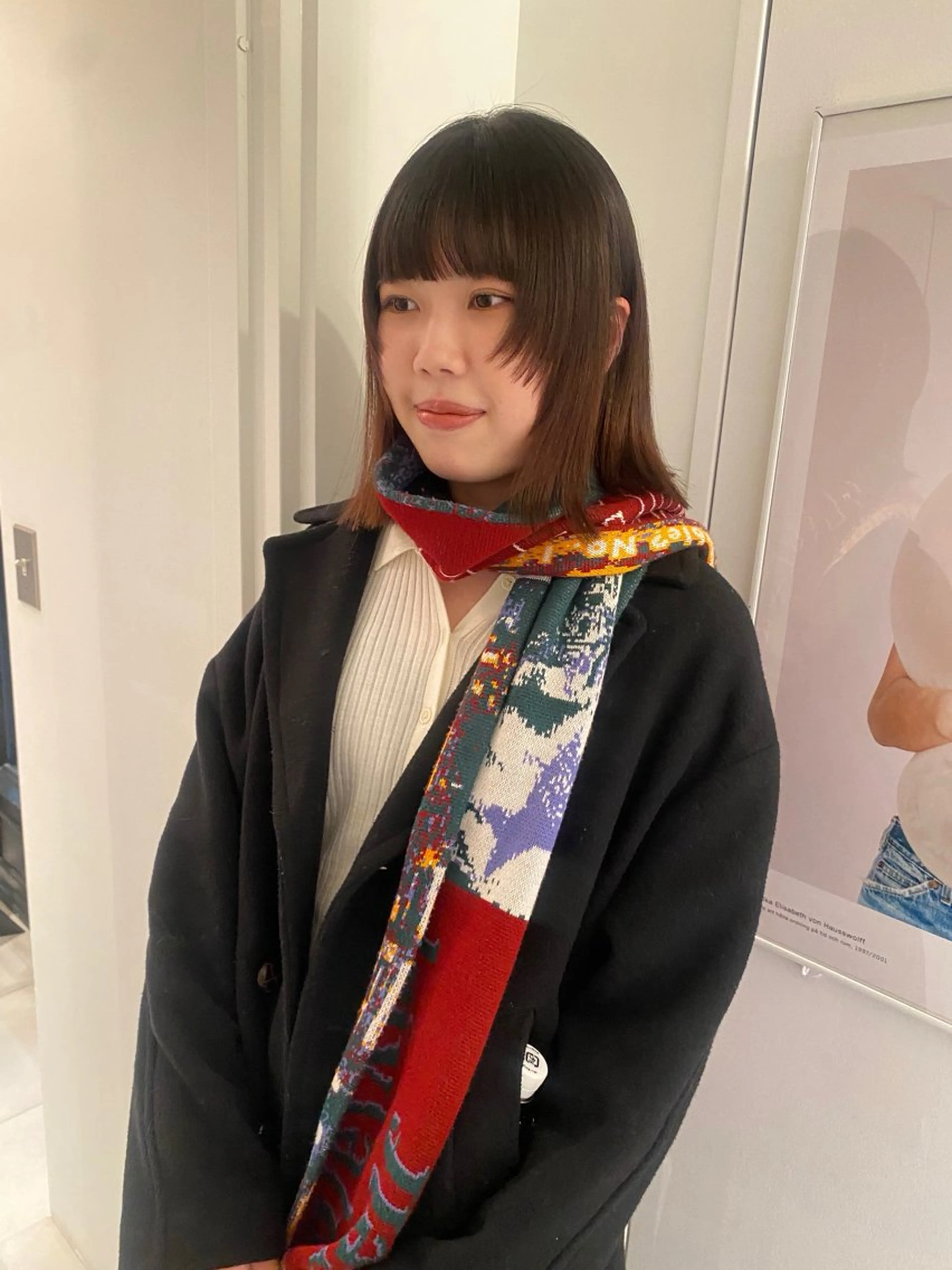 ミディアム riria/ボブ /透明感カラー🎀のヘアスタイル