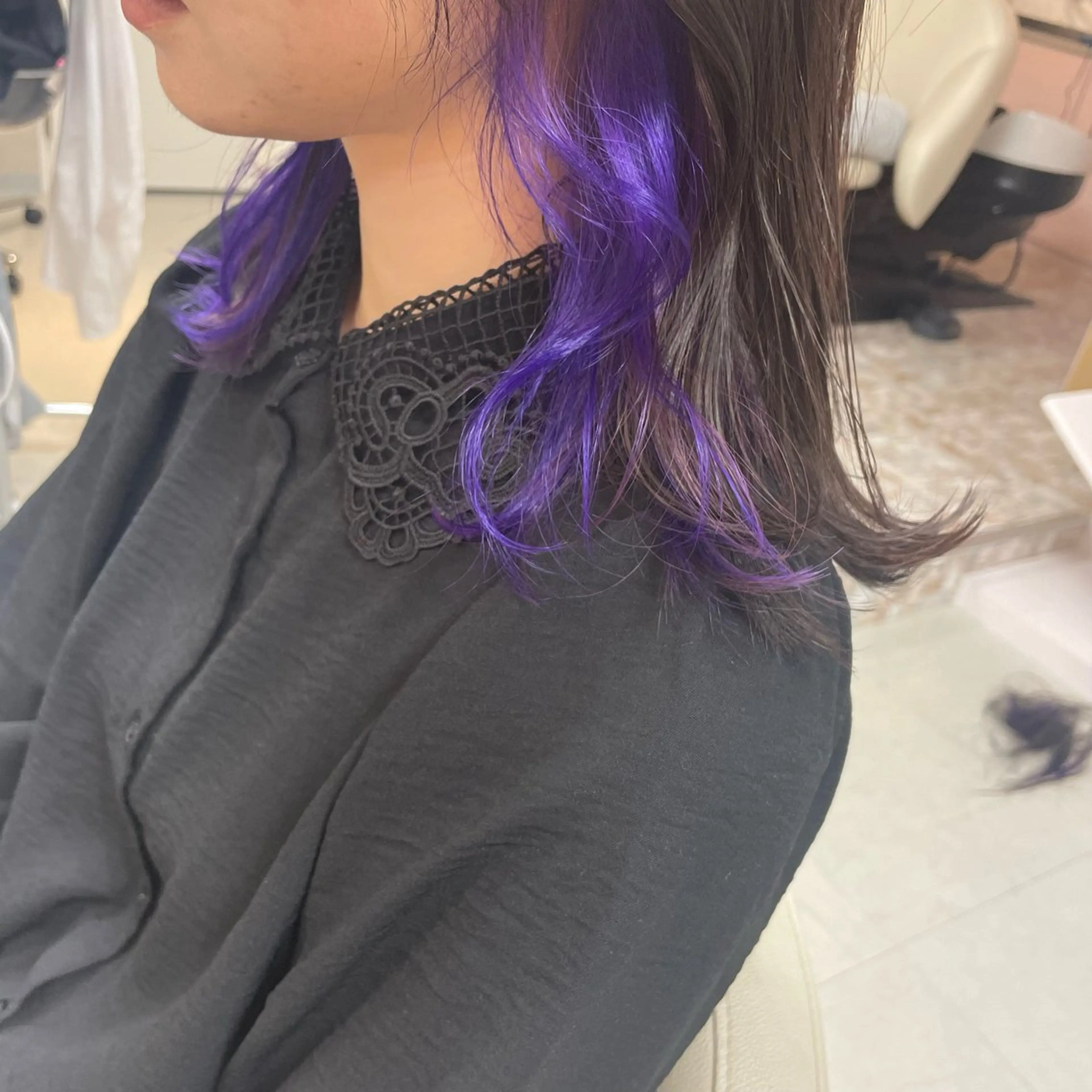 ミディアム カラー ヘアカラー 坂本 沙也加のヘアスタイル