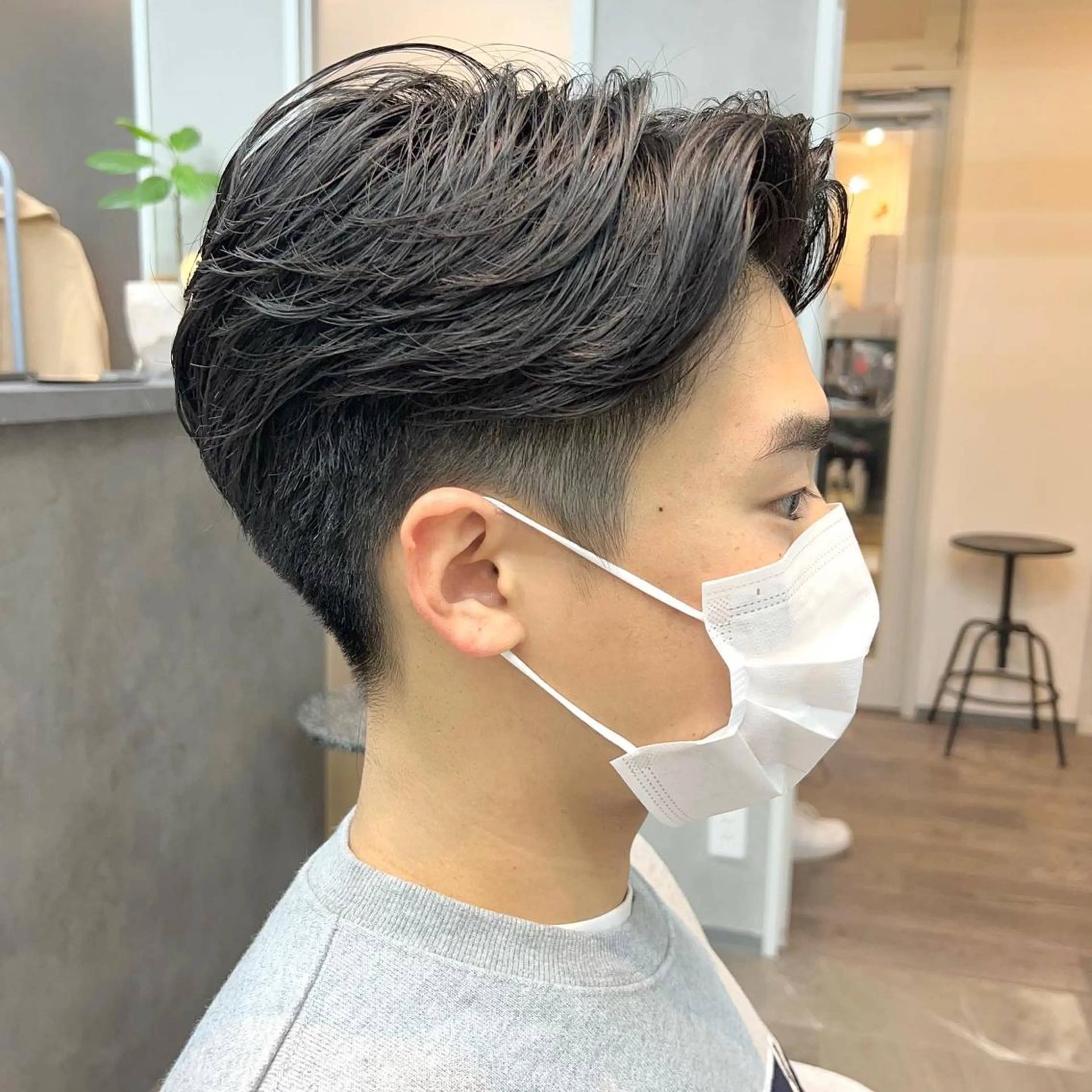 ショート パーマ メンズ 3月〜お店変わります 詳しくはインスタまでのヘアスタイル