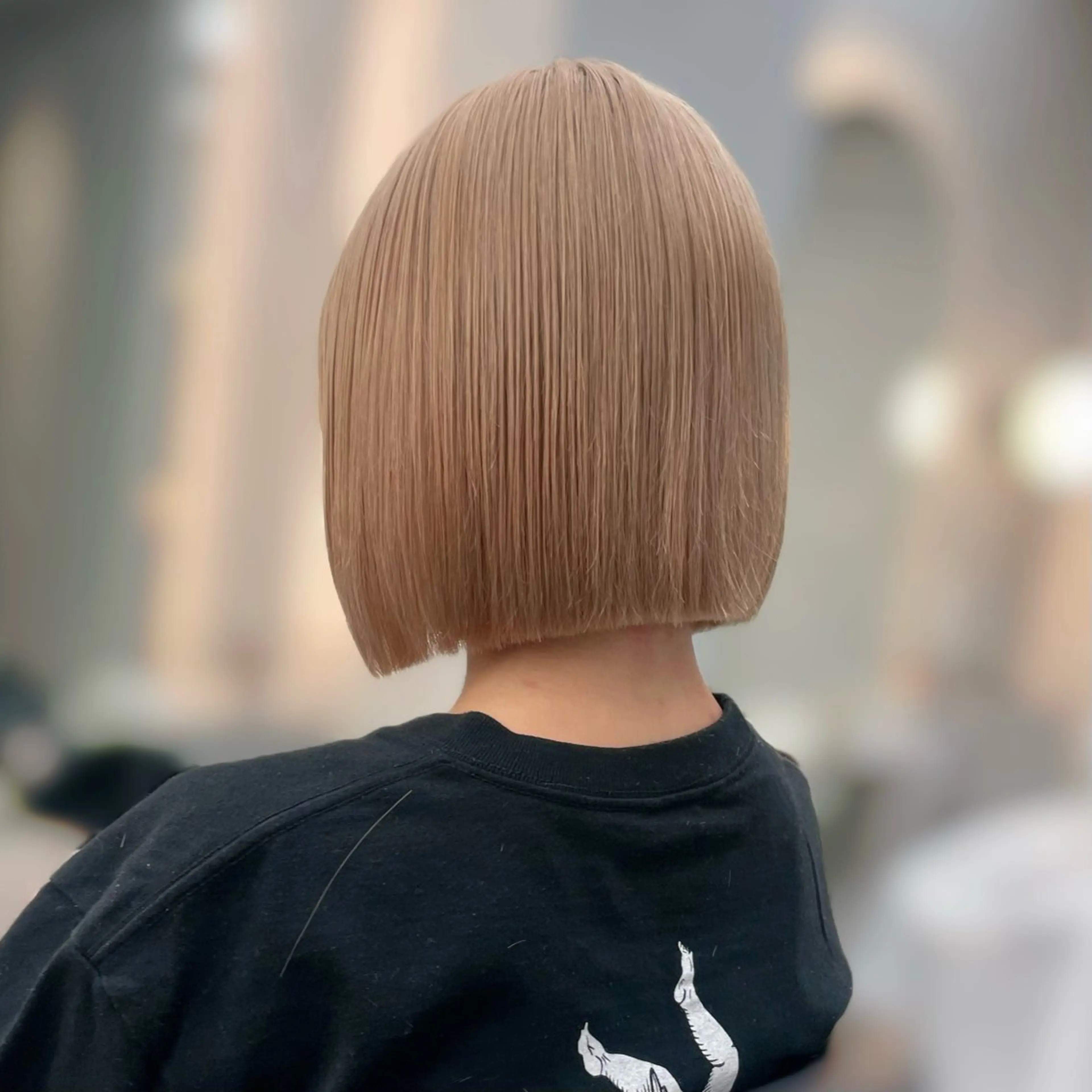 ショート Misaki /ボブ/縮毛矯正のヘアスタイル