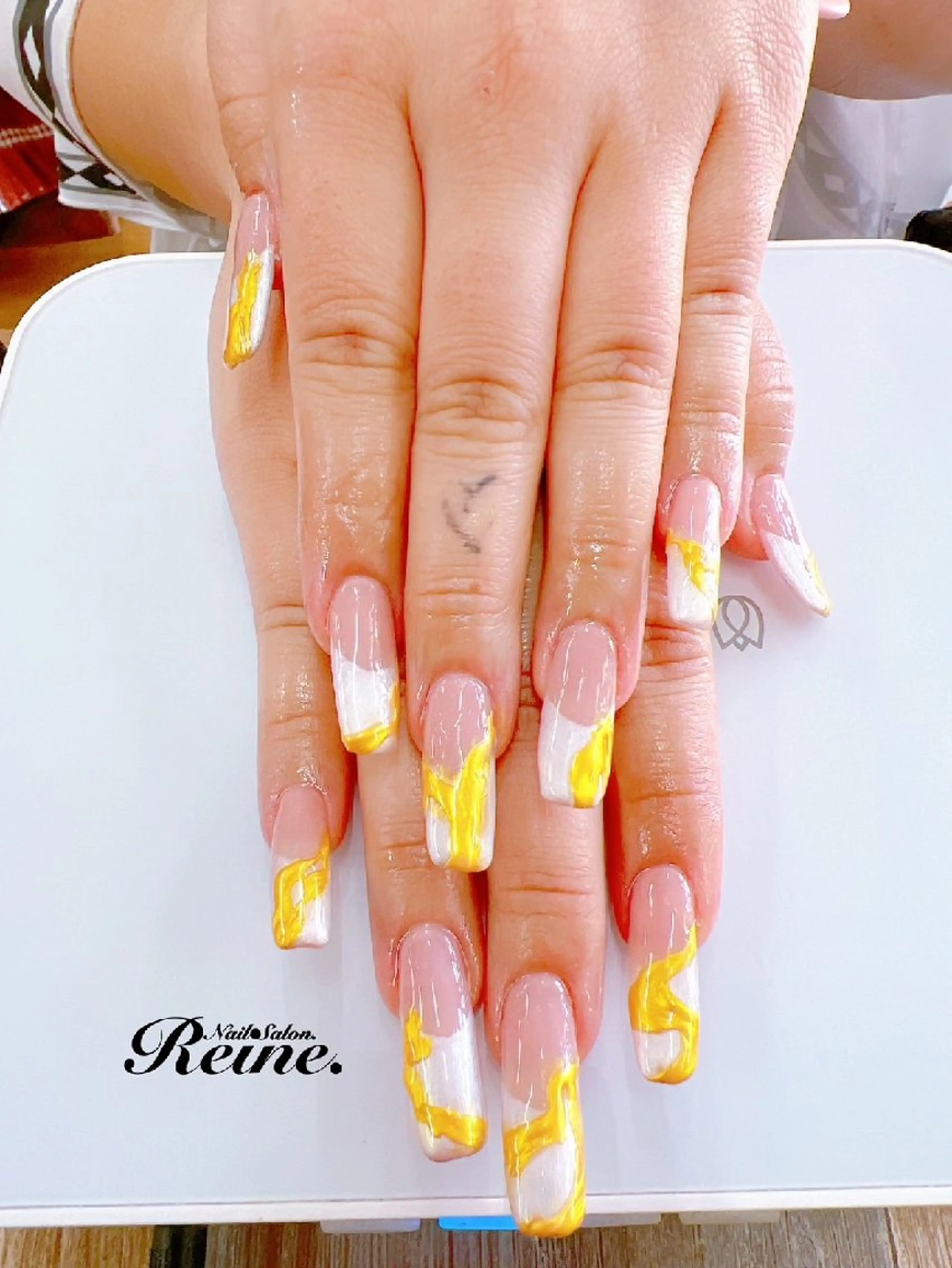 ネイル ロングネイル スーパーロングネイル Nailsalon Reine所属・玉栄 伶奈のネイルデザイン