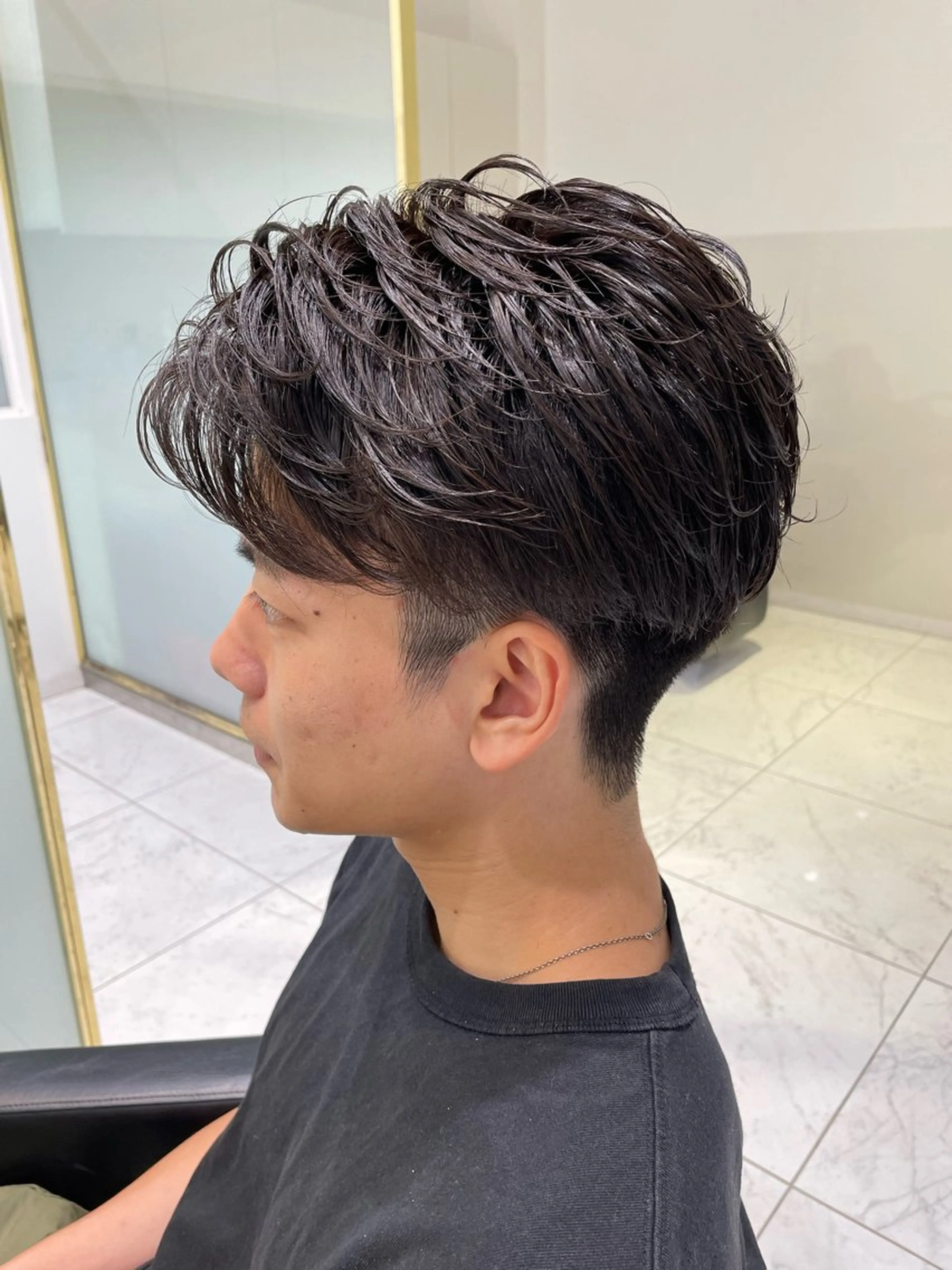 パーマ メンズ メンズパーマ カットモデル無料✨ 塚田のヘアスタイル