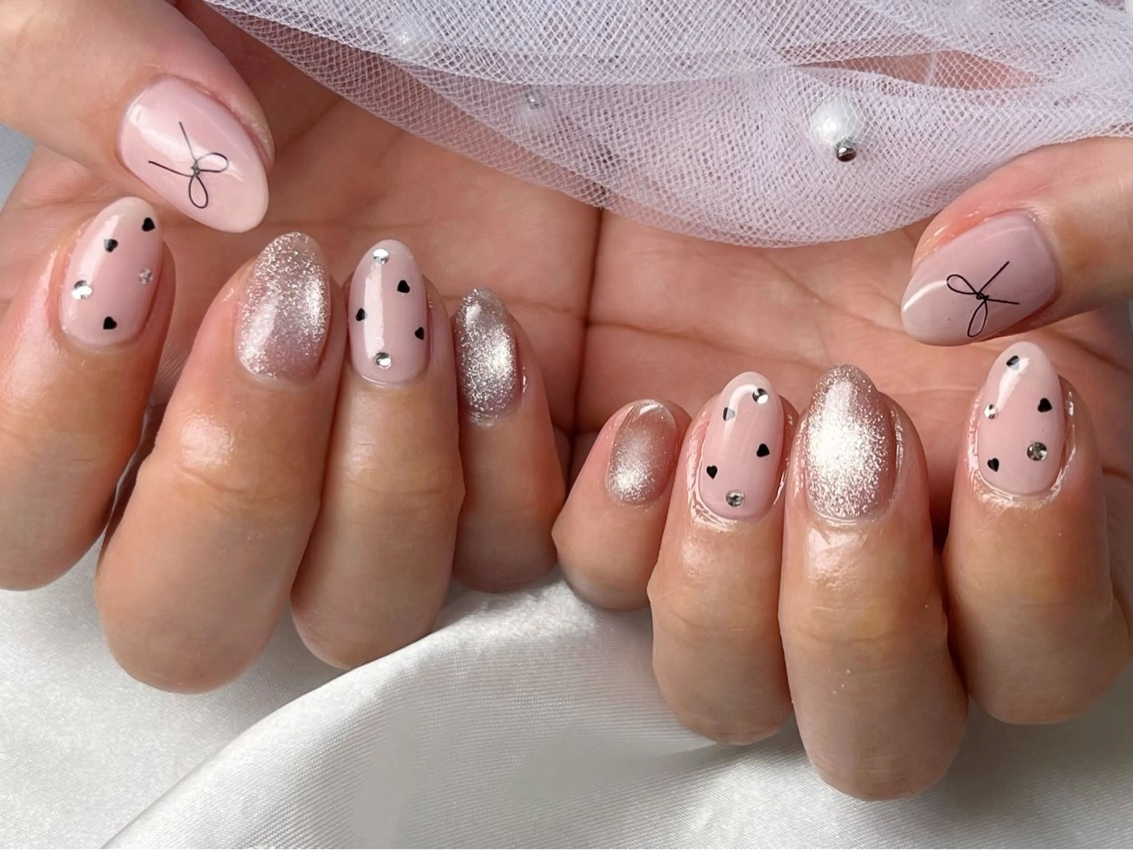 ネイル ハンドネイル Queennail 北堀江Yumiのネイルデザイン