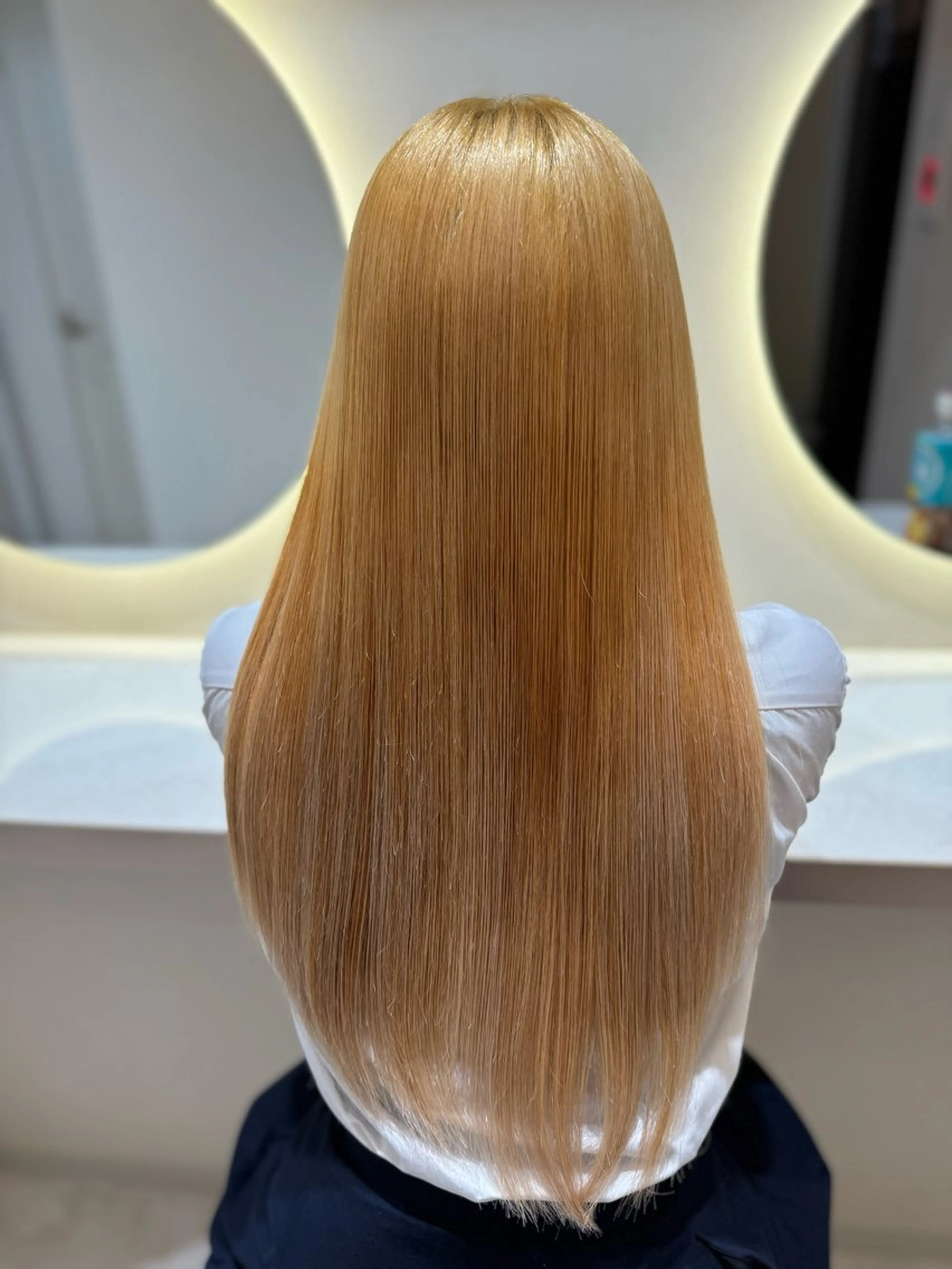 ロング 髪質改善/縮毛矯正/ ブリーチaddictのヘアスタイル