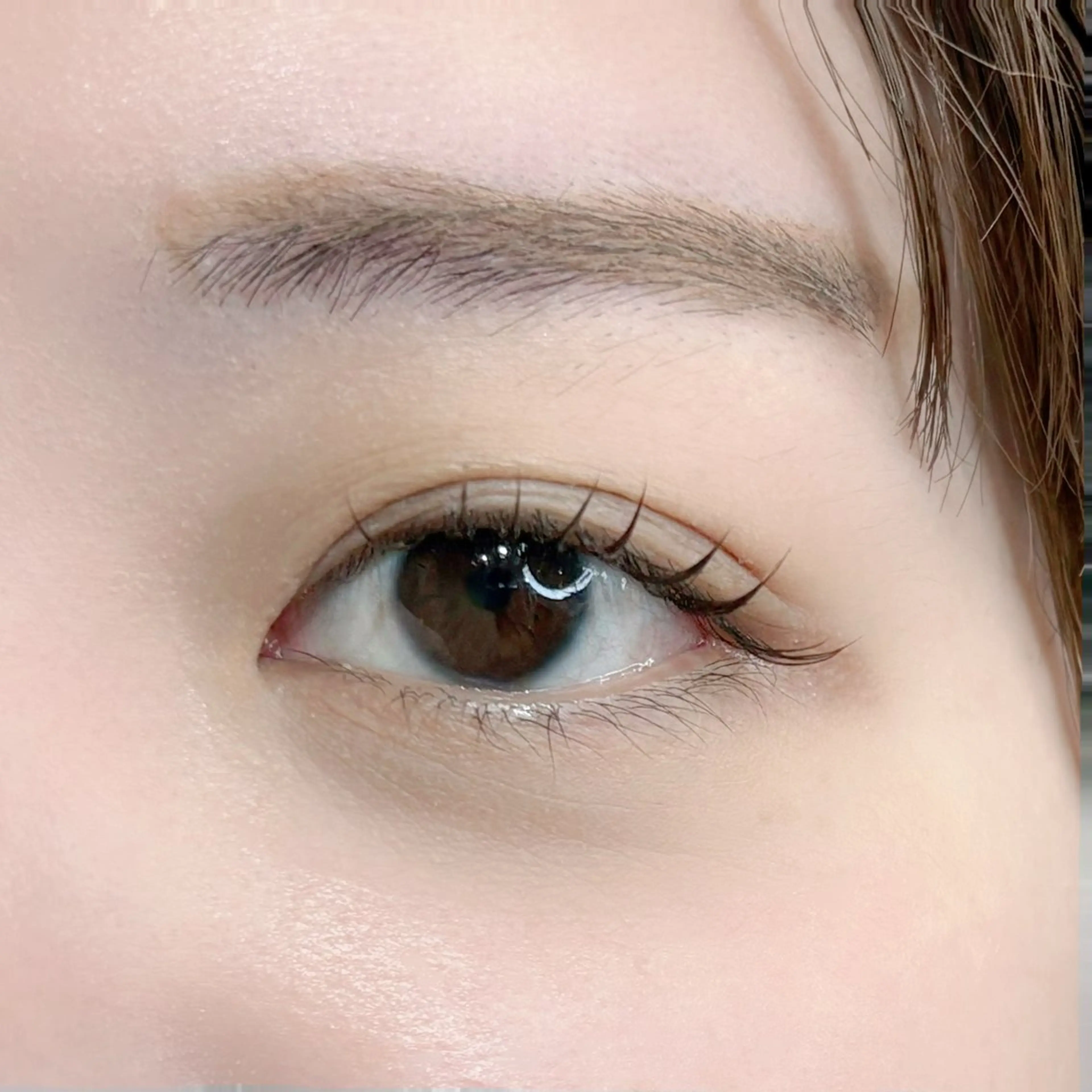 マツエク・マツパ 束感まつ毛 カラーマツエク フラットラッシュ マツエク Kanami カナミのマツエク・マツパデザイン