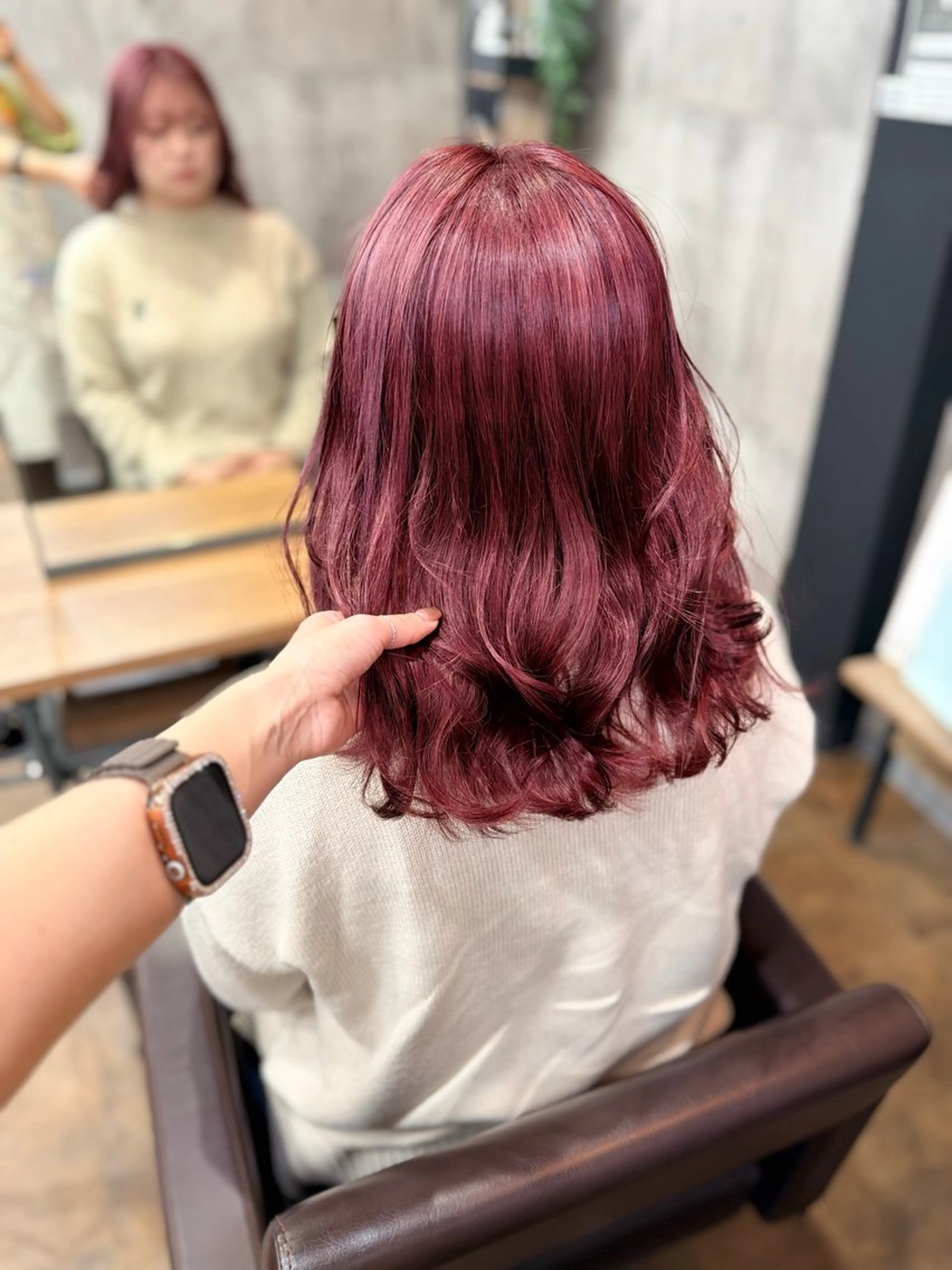 カラー 🏆美髪矯正/ハイト ーン🪽erinaのヘアスタイル