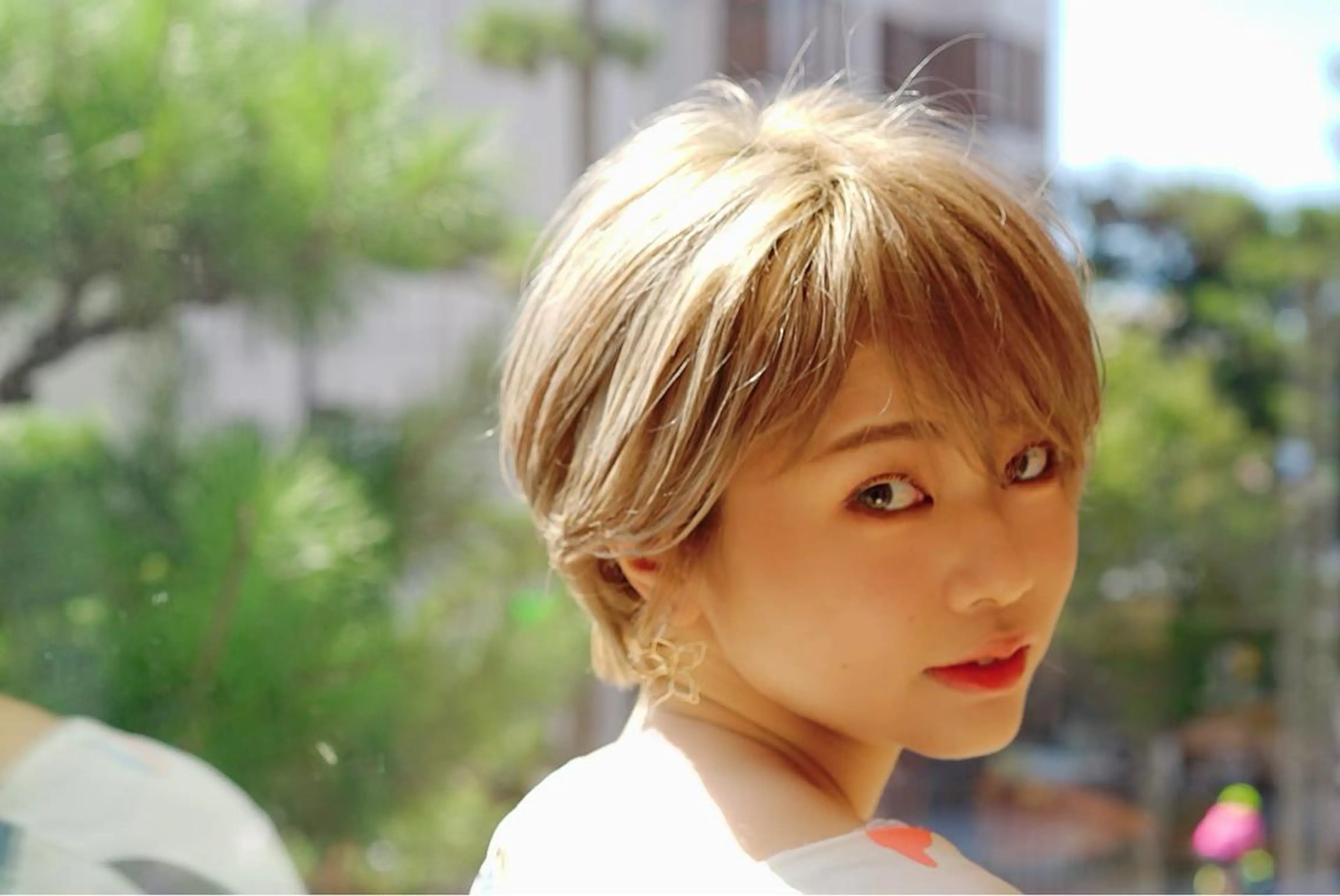 ショート ナガス カズアキのヘアスタイル