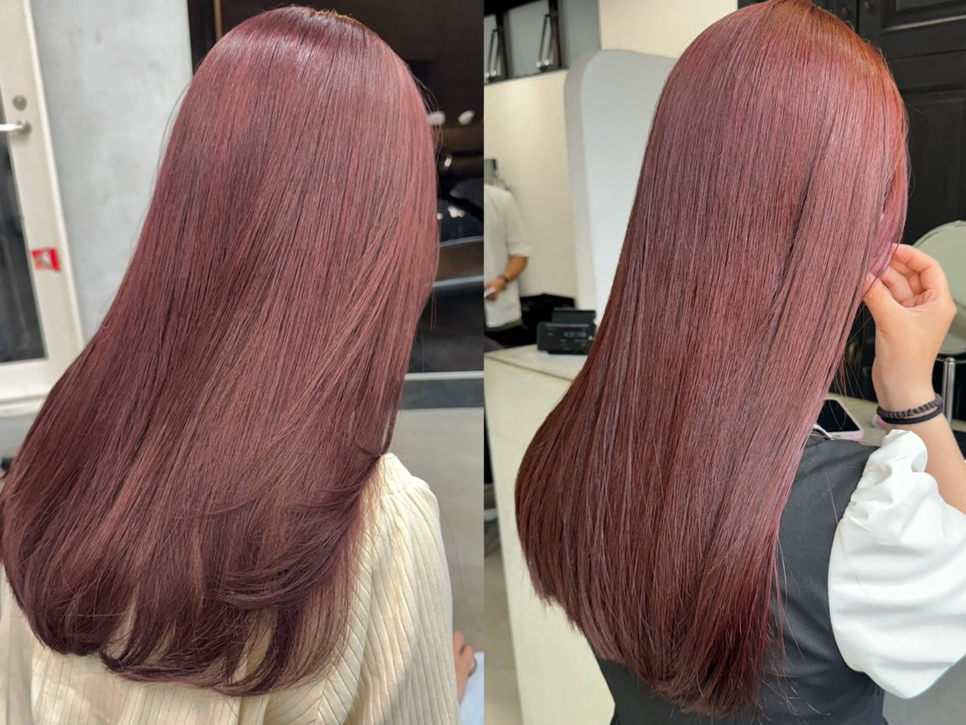 ミディアム カラー Rico / bob/グレージュのヘアスタイル