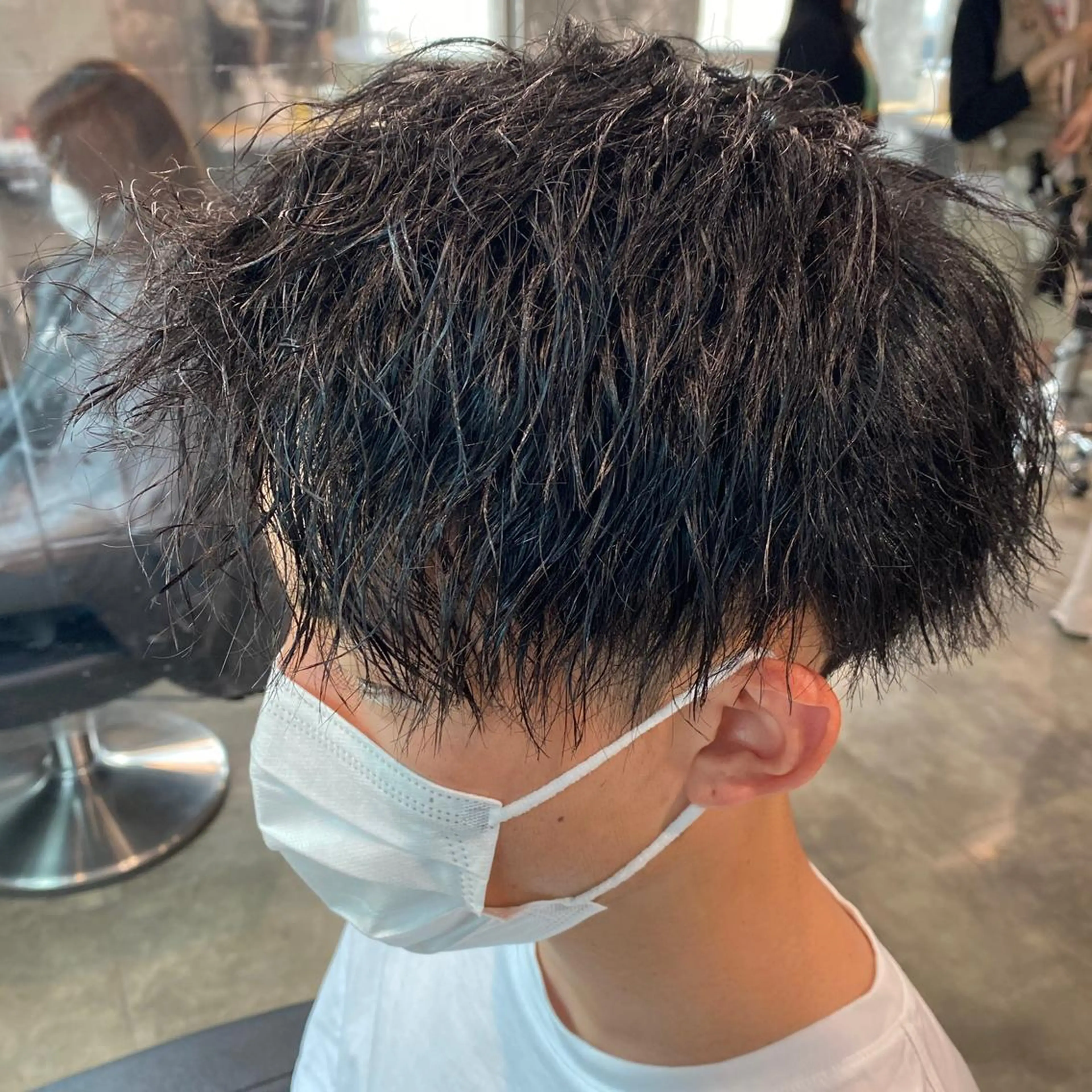 ショート カラー ヘアアレンジ メンズ 当日予約⭕️ JUNYAのヘアスタイル
