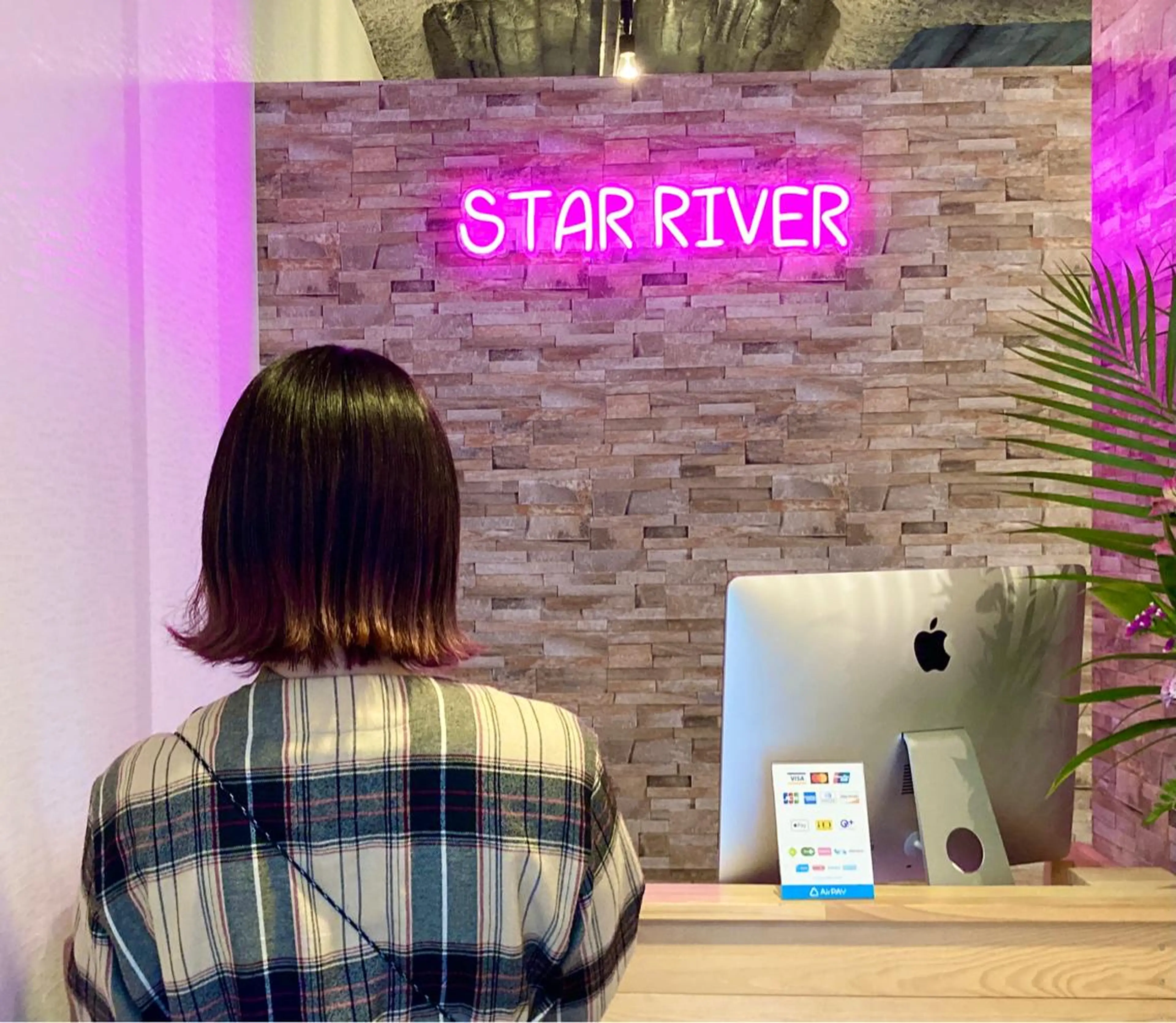 ショート ヘアカラー&縮毛矯正 STAR☆RIVERのヘアスタイル