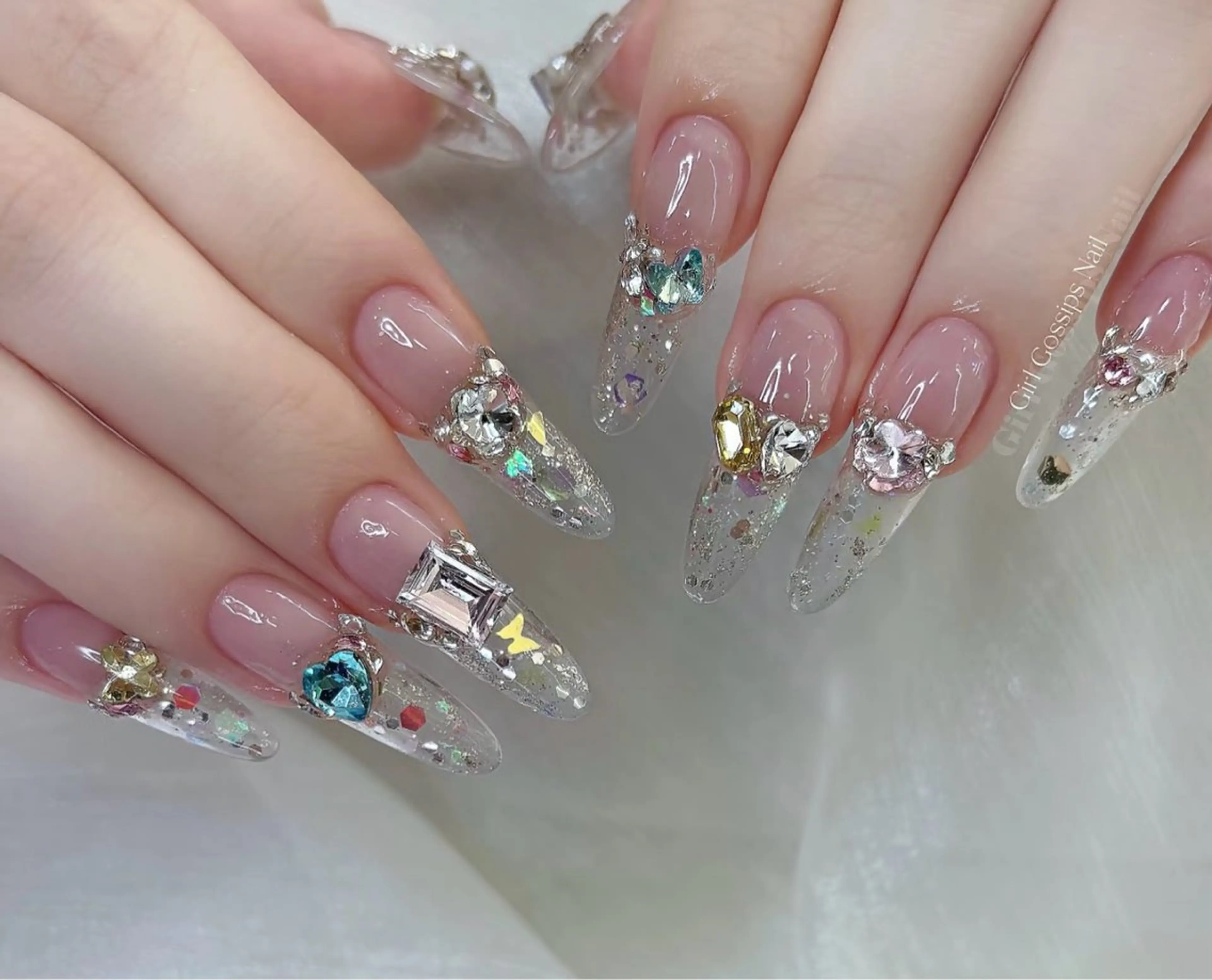 ネイル 春ネイル ワンホンネイル ハンドネイル D-BEAUTY Nailsalonのネイルデザイン