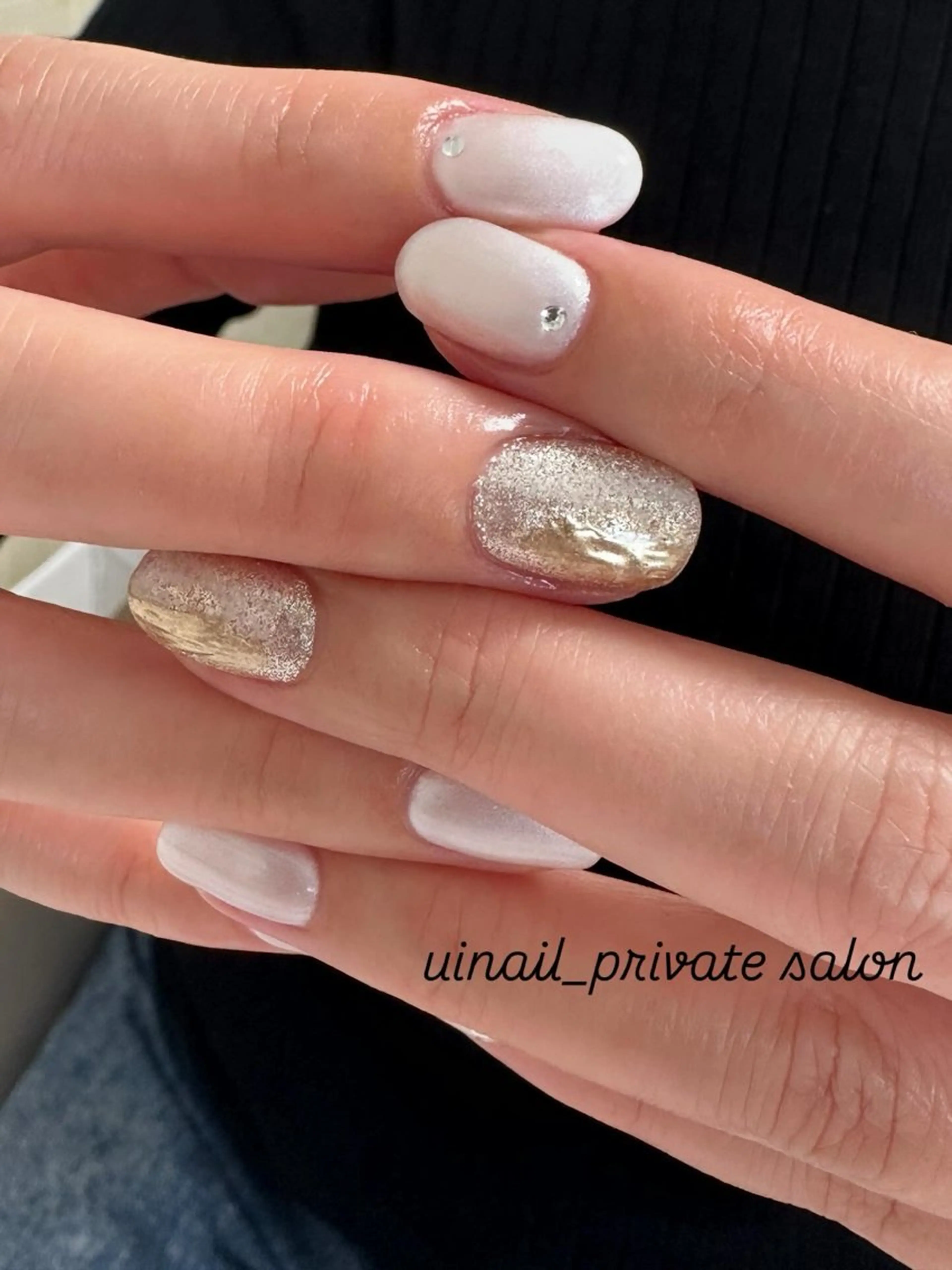 ✨１日3名様限定✨【Hand】サンプルデザイン（オフ,ケア込）¥6,600→¥5,160の写真