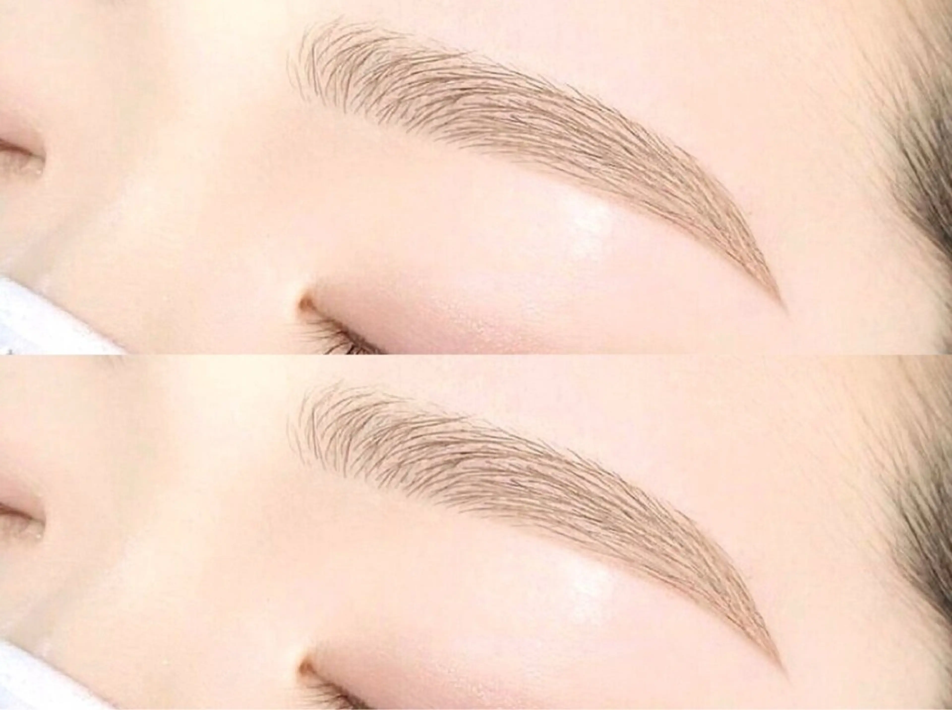 【美眉スタイリング】ワックス脱毛(メイク込み)の写真