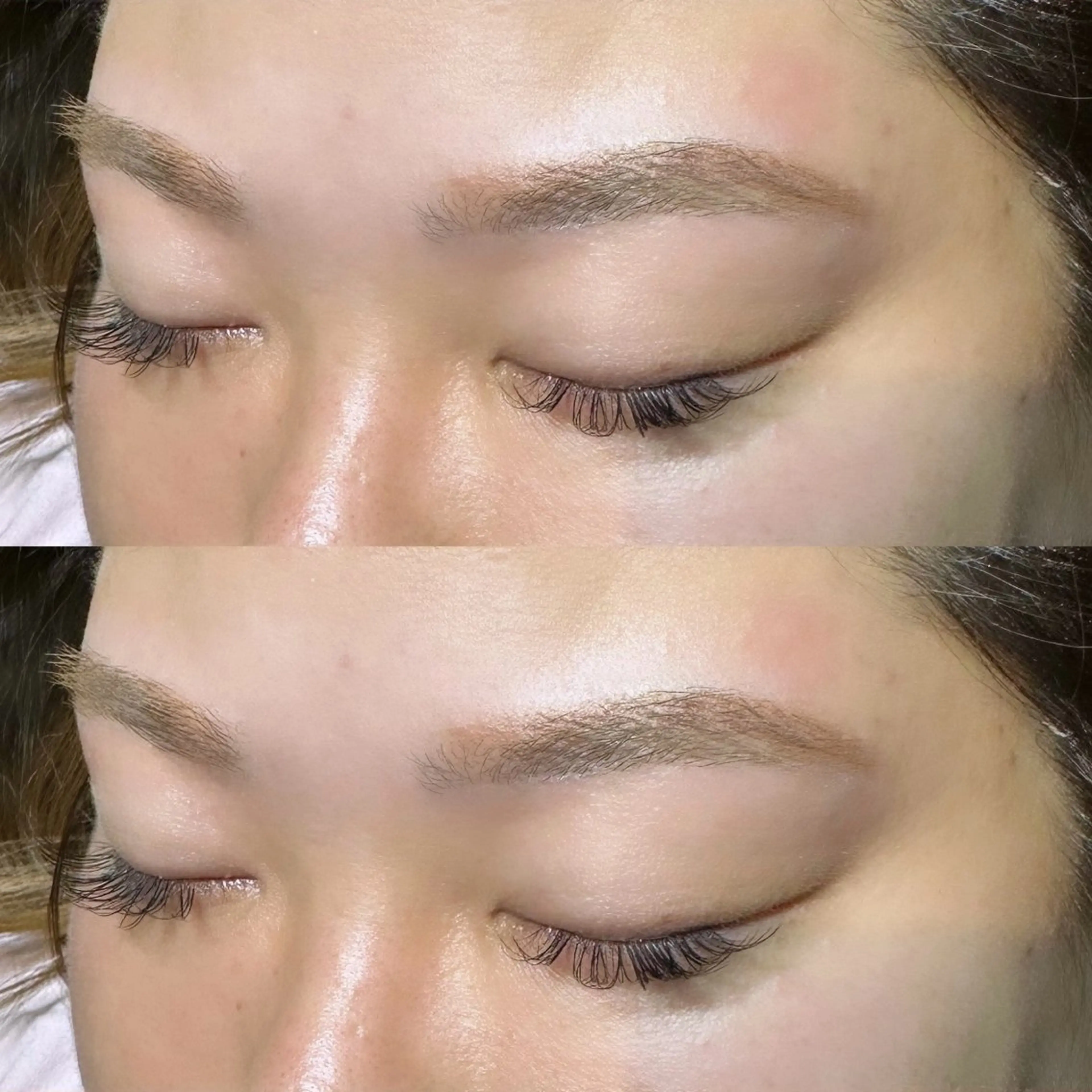 ハリウッドブロウリフト(WAX、間引き、カット、メイク付)の写真