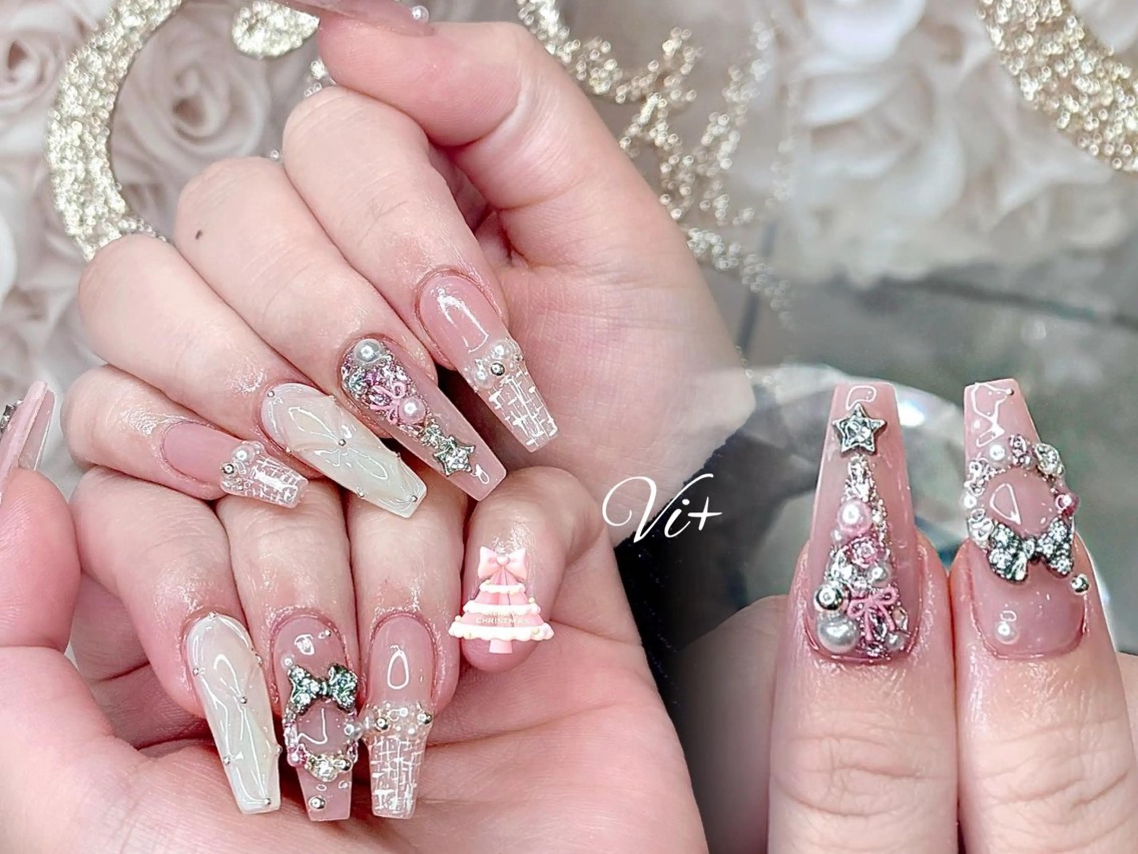 ネイル ハンドネイル ✨Nailsalon Vi+✨のネイルデザイン