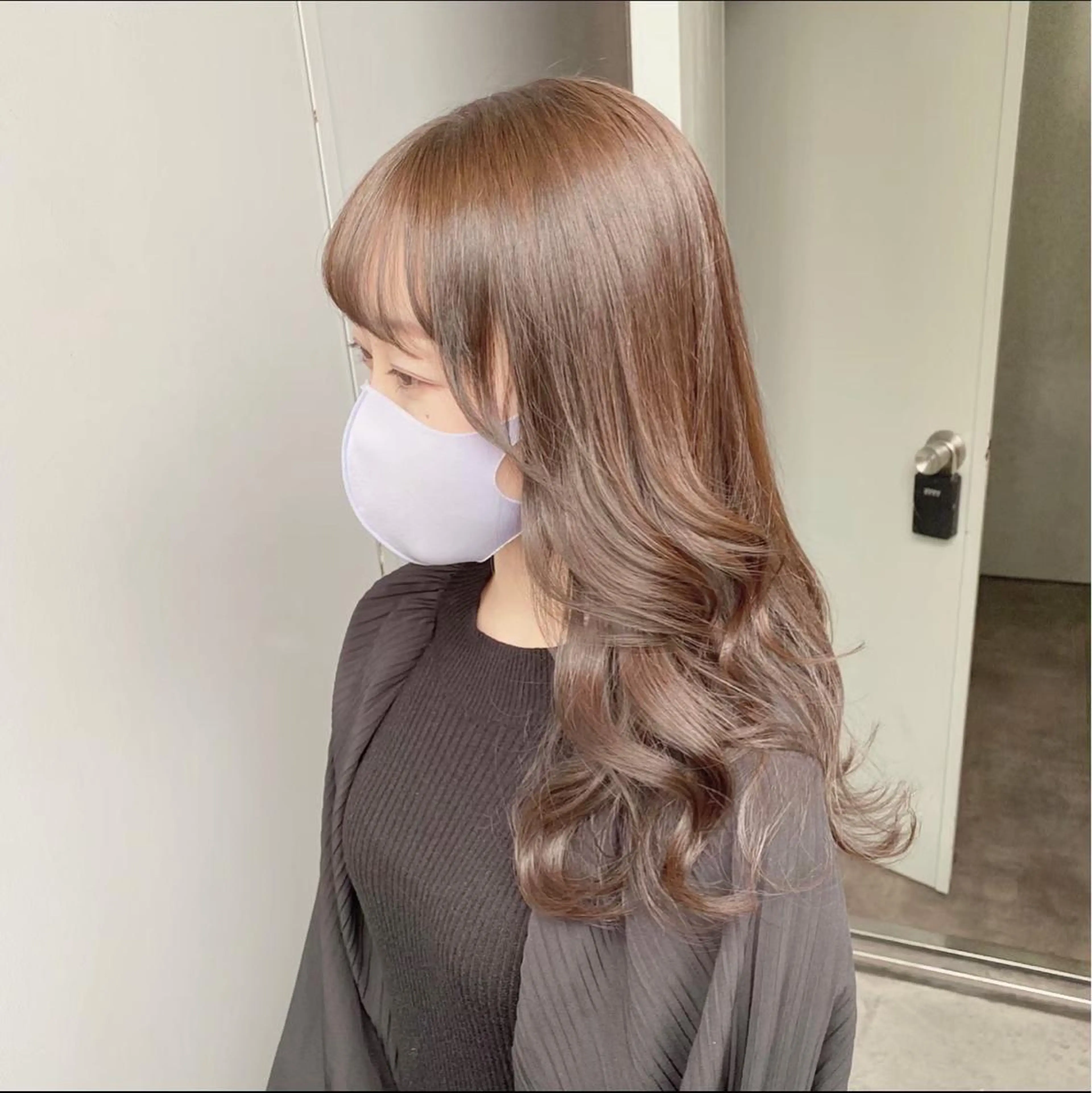 セミロング カラー 🔷横浜1のパーマ 職人🔷将太郎のヘアスタイル