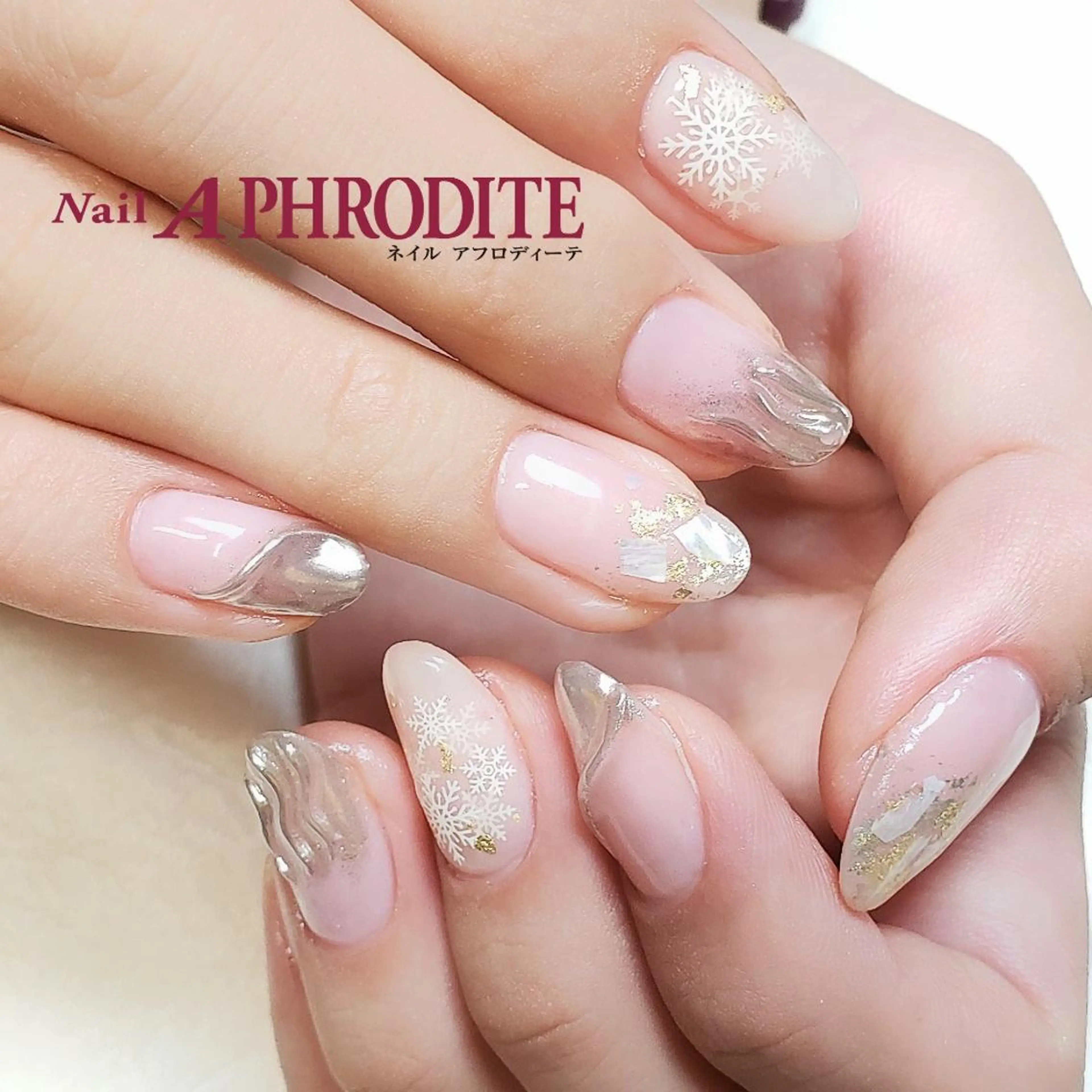 ネイル 冬ネイル Nail  Aphroditeのネイルデザイン