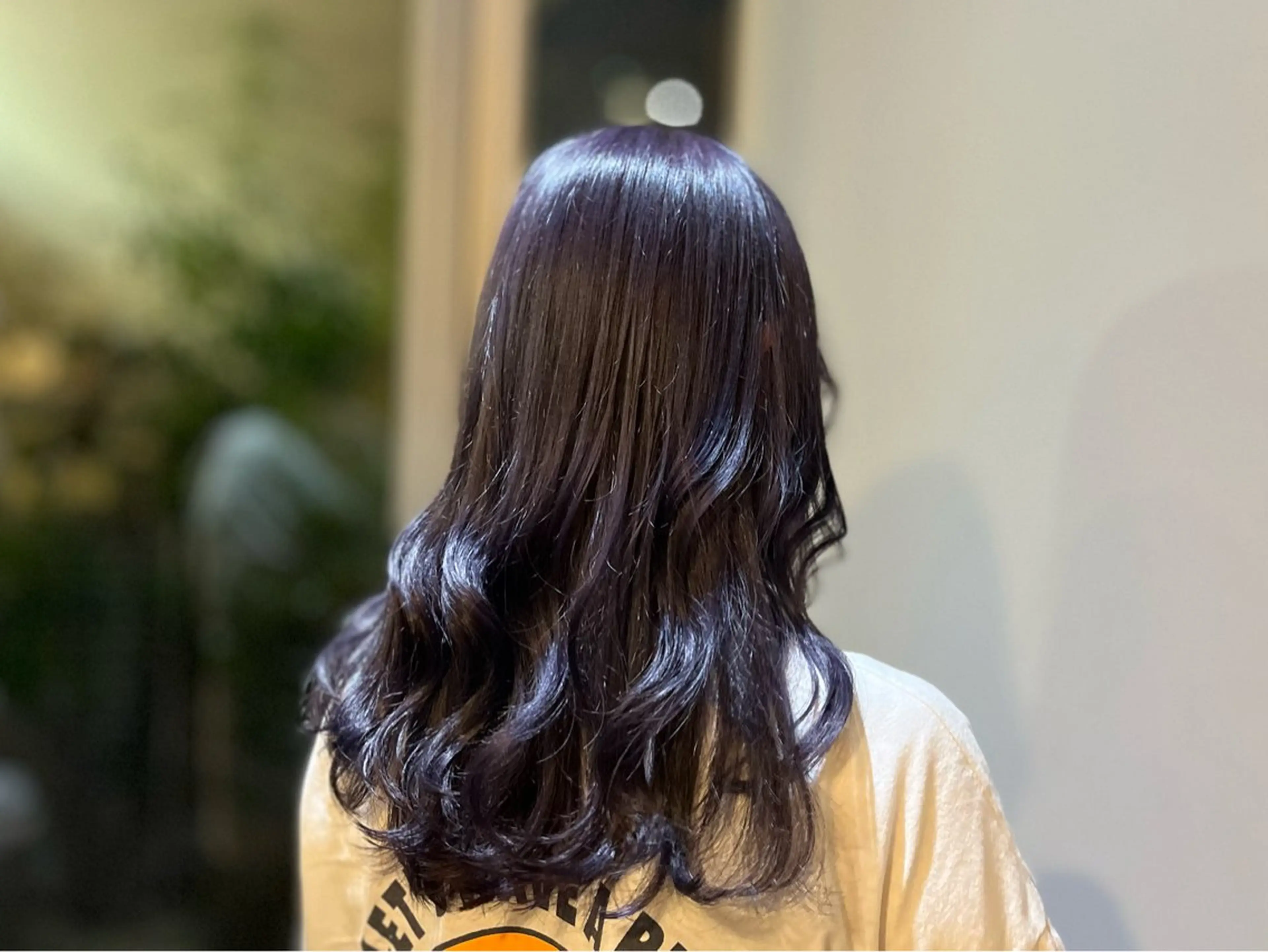 カラー ブルーカラー ブルーバイオレット バイオレットカラー 村岡 優羽樂のヘアスタイル