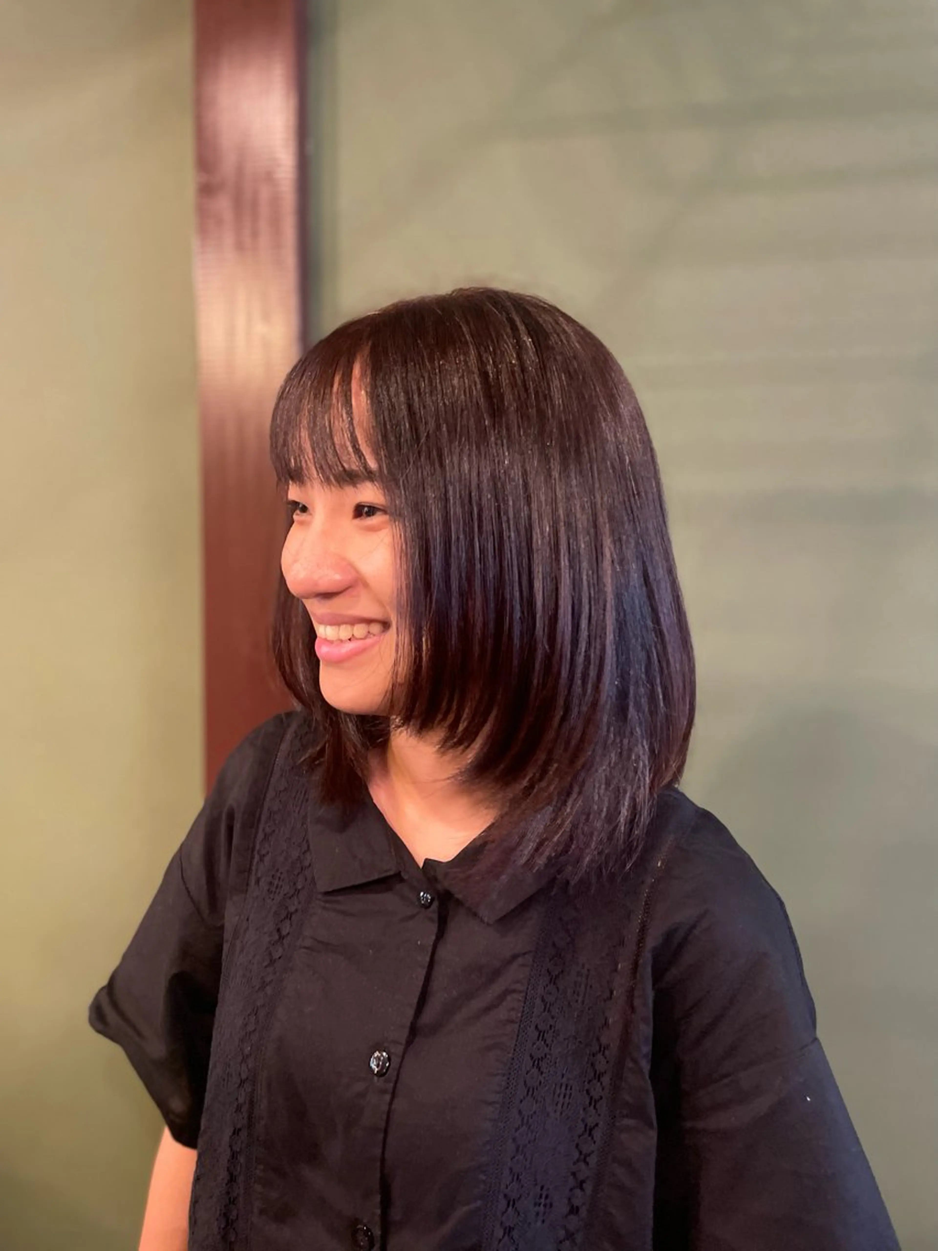 ミディアム カラー ヘアカラー トリートメント PATH-hair. storeのヘアスタイル