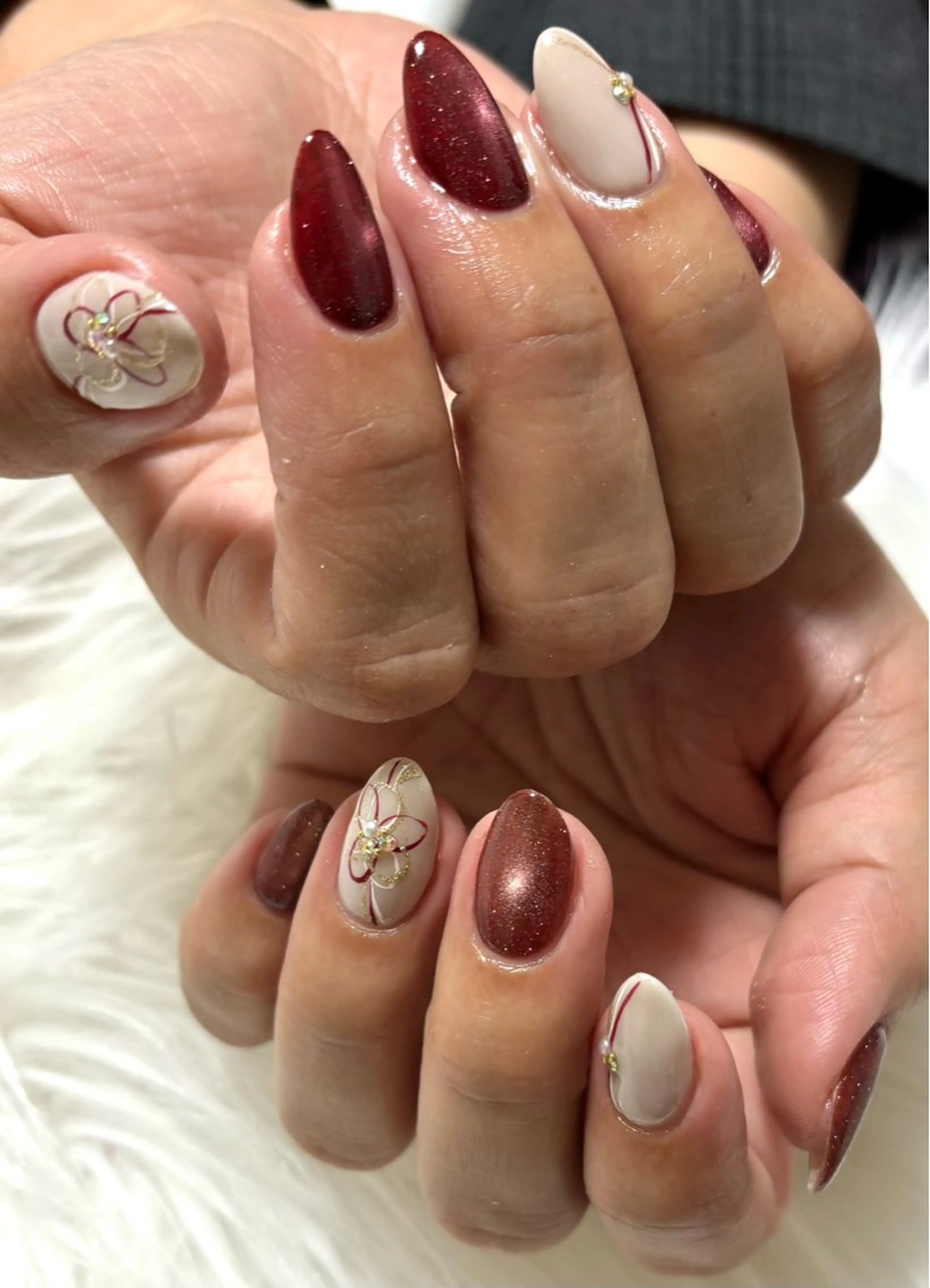 ネイル ハンドネイル nail salon HIRUKANAのネイルデザイン