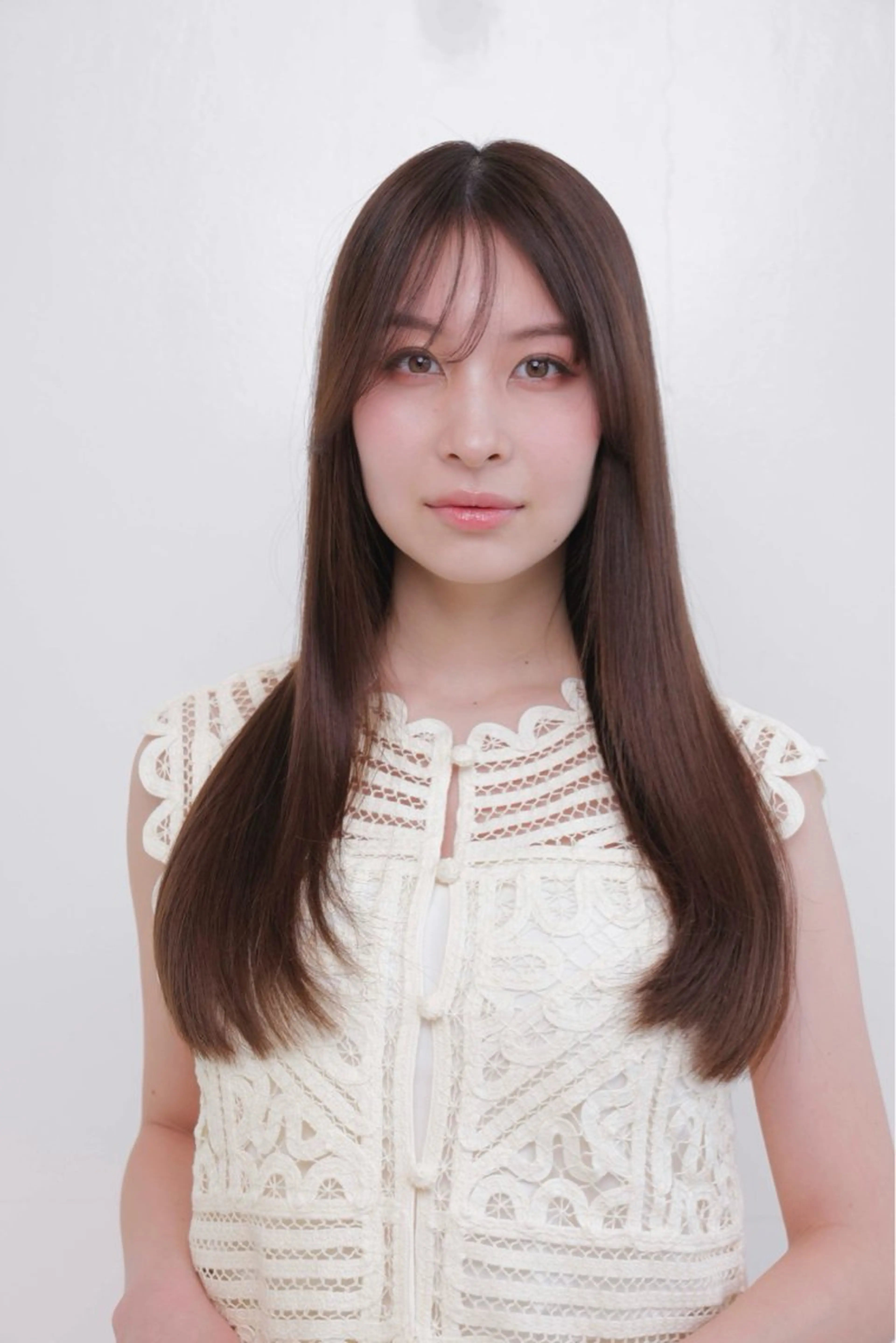 ロング 髪質改善 トリートメント カット ヘアカラー 縮毛矯正 トリートメント 髪質改善/縮毛矯正 心斎橋/池本有宏のヘアスタイル