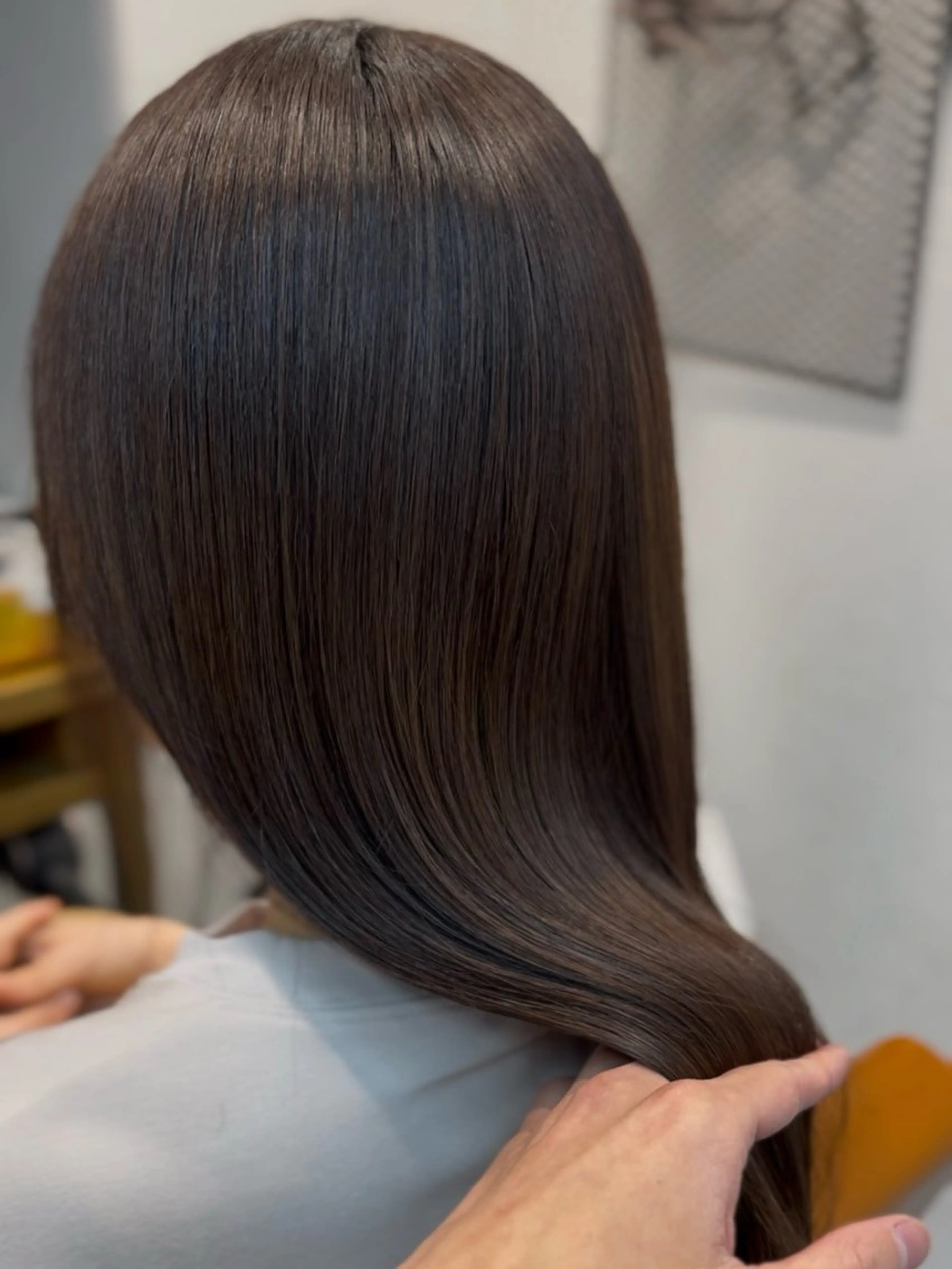 セミロング 縮毛矯正 トリートメント Irvine けんたのヘアスタイル